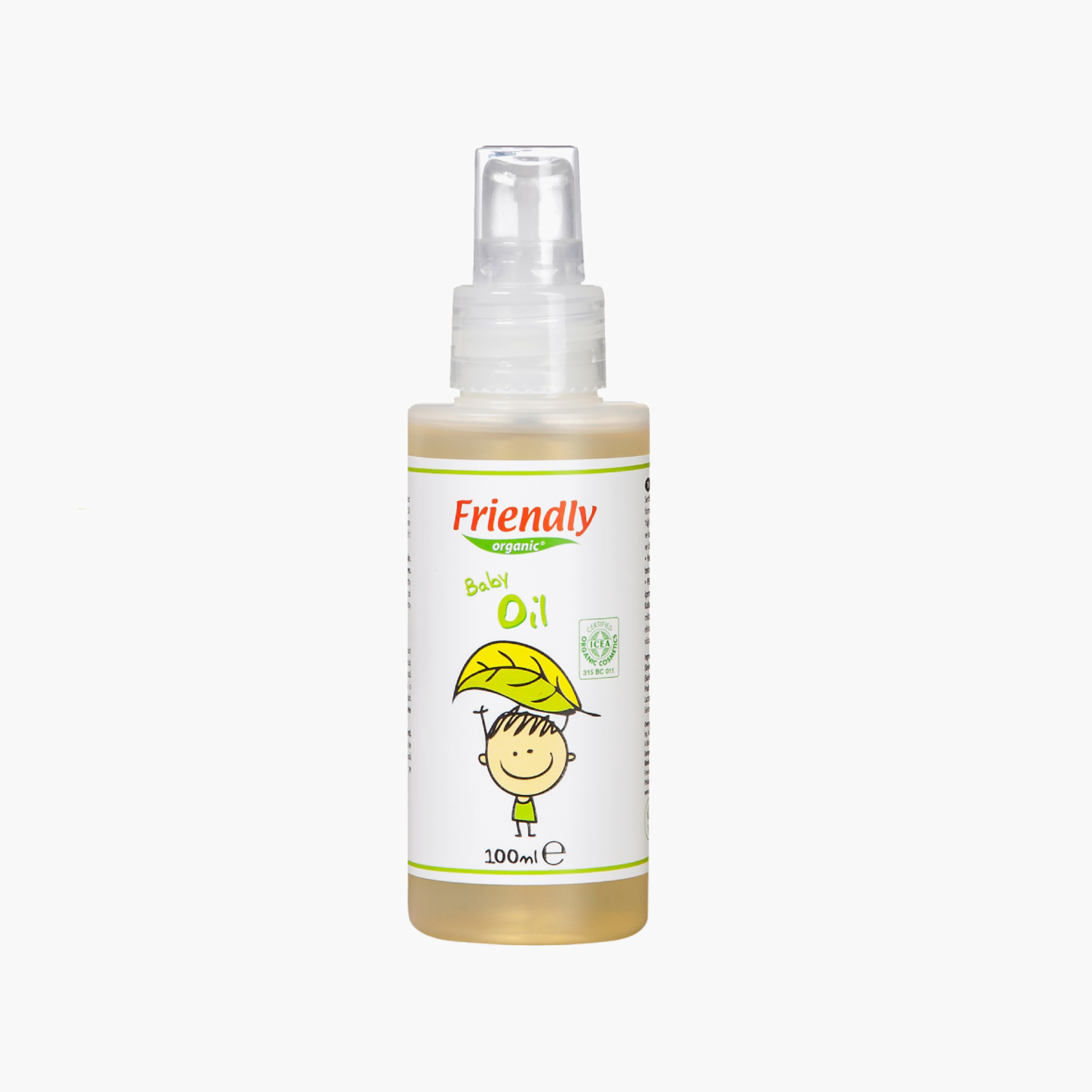 Friendly Organic Massage Oil - 100 ml-baby-bathandcare-hairbodyskincare-babyoil-image-1