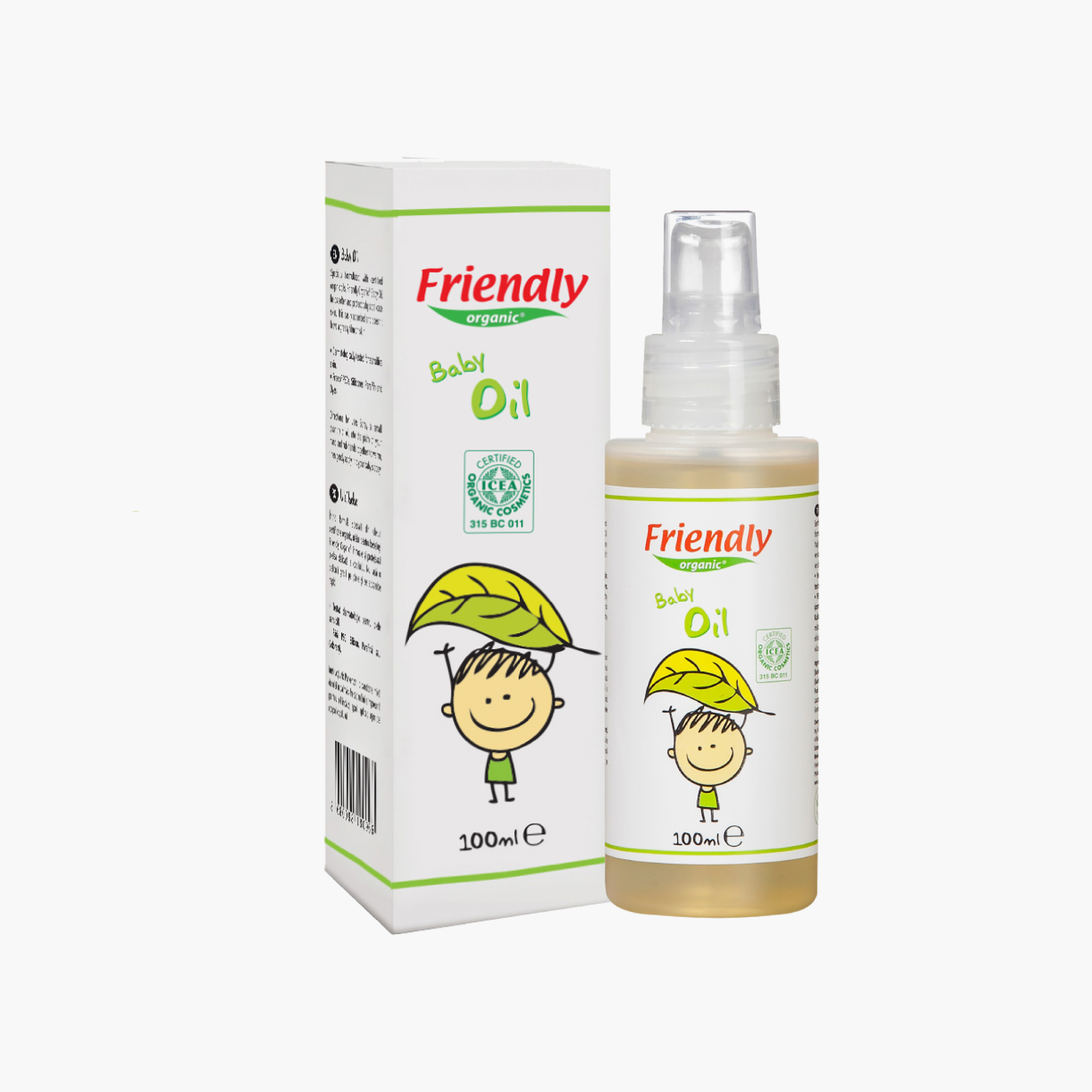 Friendly Organic Massage Oil - 100 ml-baby-bathandcare-hairbodyskincare-babyoil-image-2