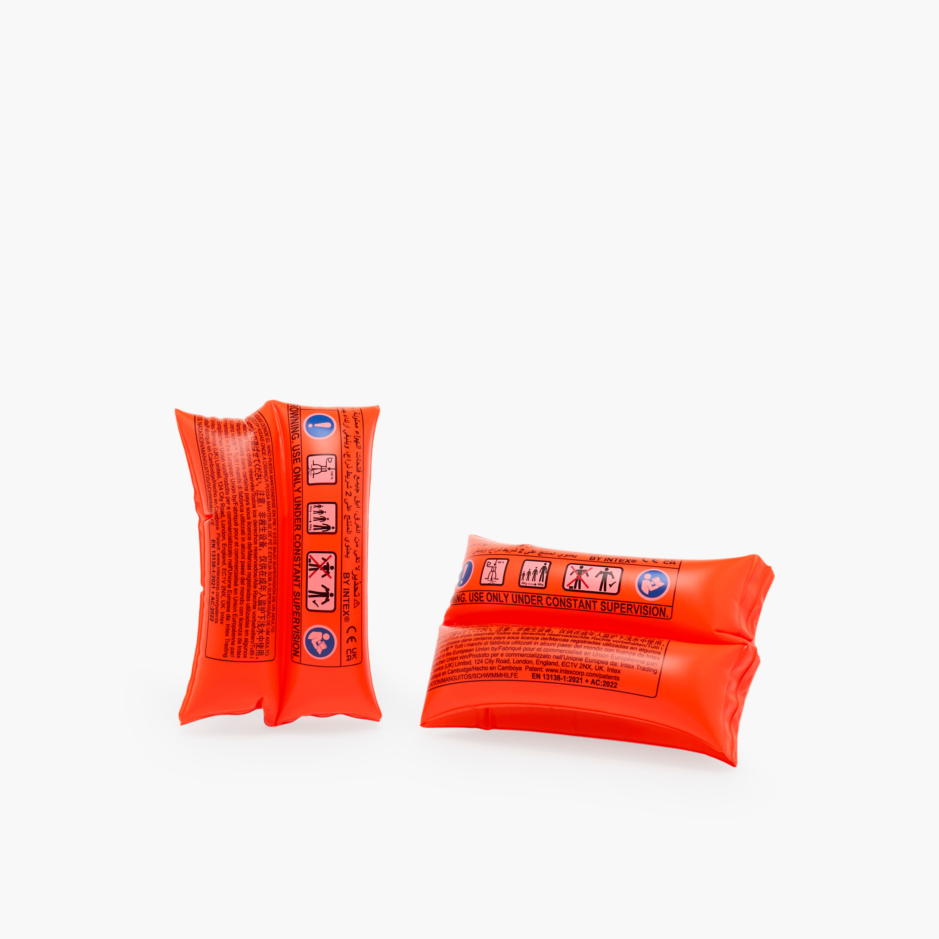 Pack of 2 Intex Boys Inflatable Swim Trainer Arm Bands-boys-clothing-swimwear-image-3