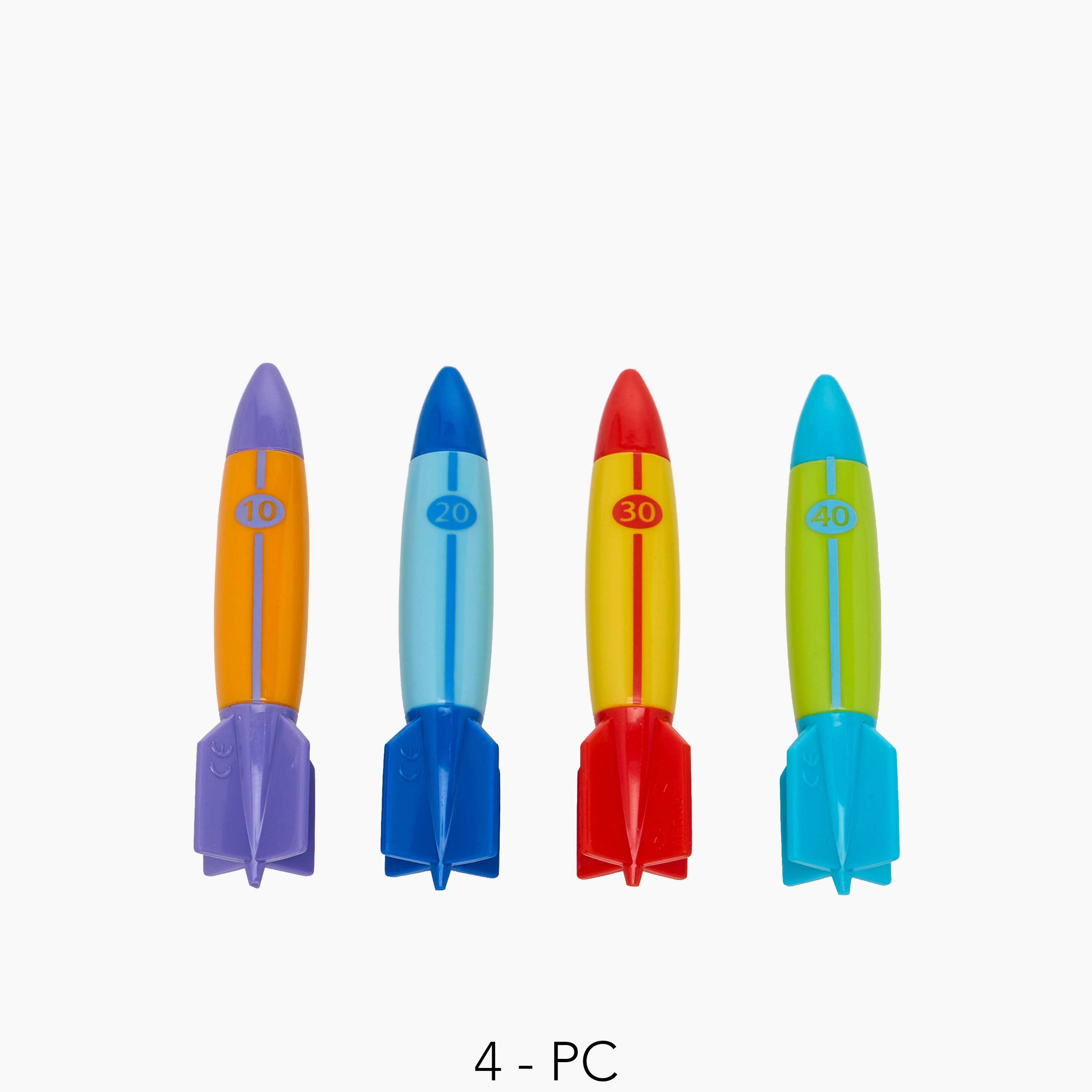 Intex 4-Piece Underwater Torpedoes Set-toys-outdoor-poolandbeach-beachtoys-image-1
