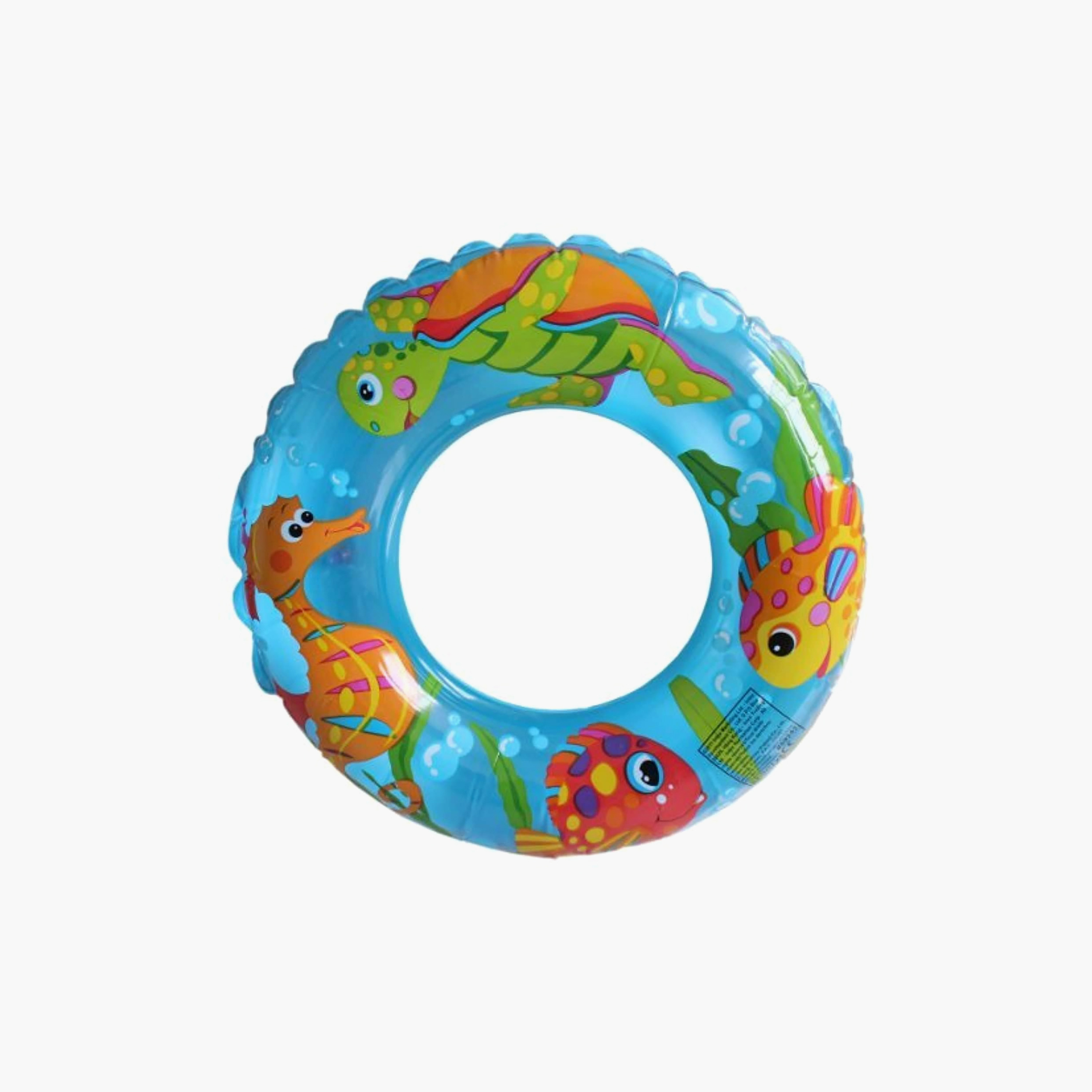 حلقة سباحة قابلة للنفخ بتصاميم متنوعة بطبعة تحت الماء من إنتكس-toys-outdoor-poolandbeach-poolaccessories-image-1