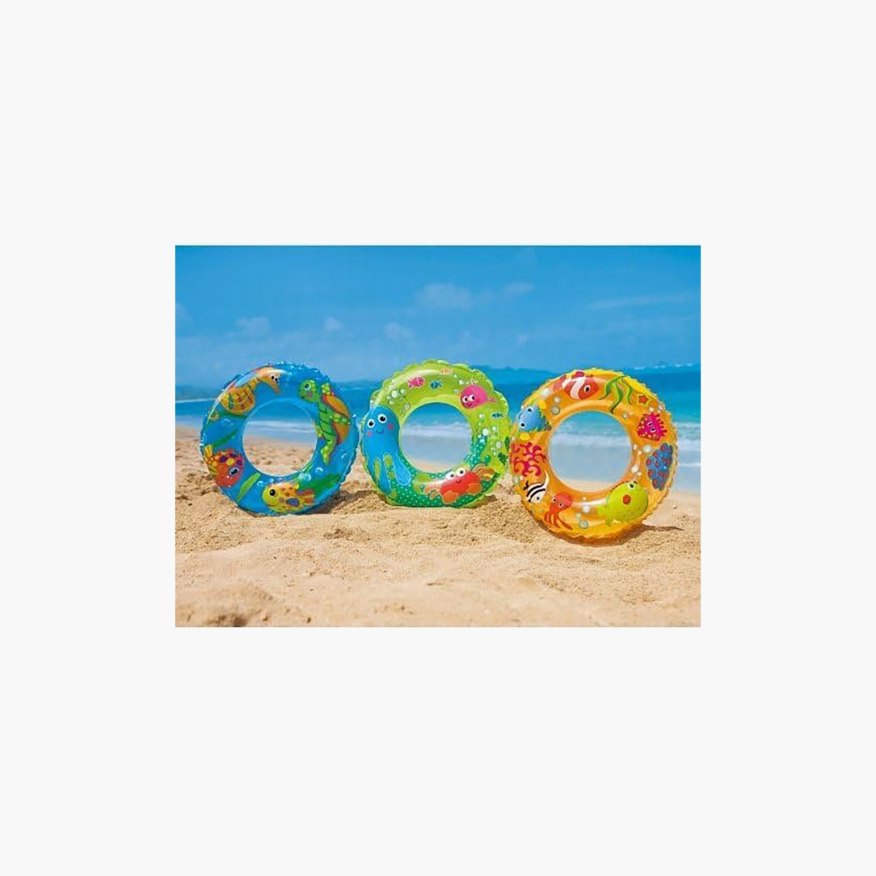 حلقة سباحة قابلة للنفخ بتصاميم متنوعة بطبعة تحت الماء من إنتكس-toys-outdoor-poolandbeach-poolaccessories-image-4