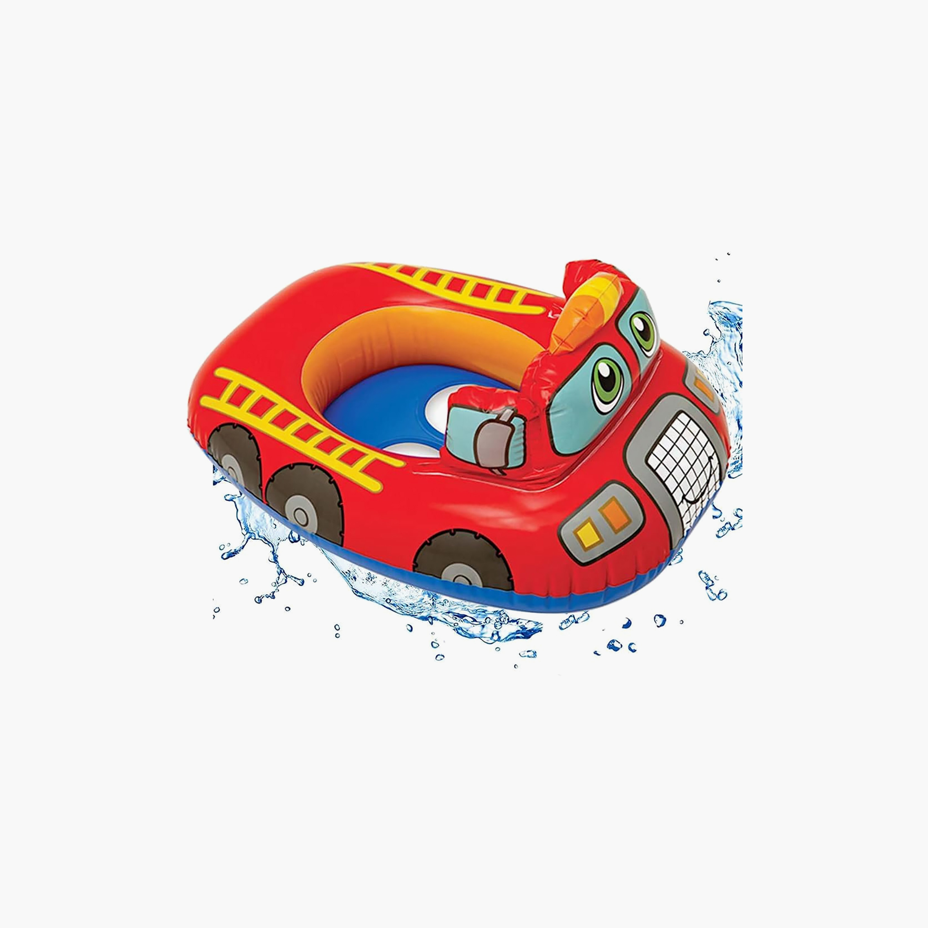 عوامة أطفال قابلة للنفخ بتصميم سيارة إطفاء من إنتيكس-toys-outdoor-poolandbeach-poolaccessories-image-5