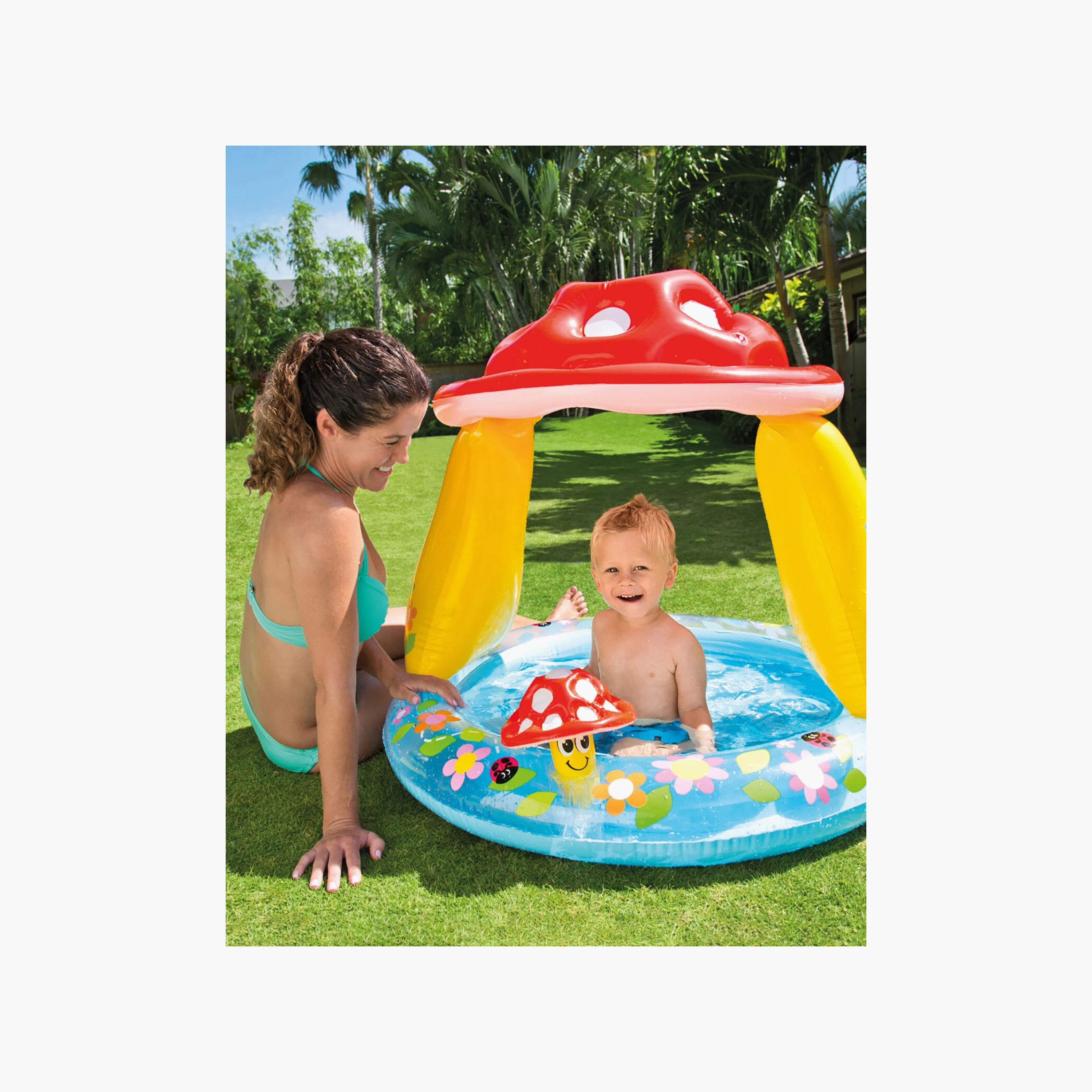 مسبح أطفال على شكل فطر قابل للنفخ من إنتكس-toys-outdoor-poolandbeach-pools-image-3