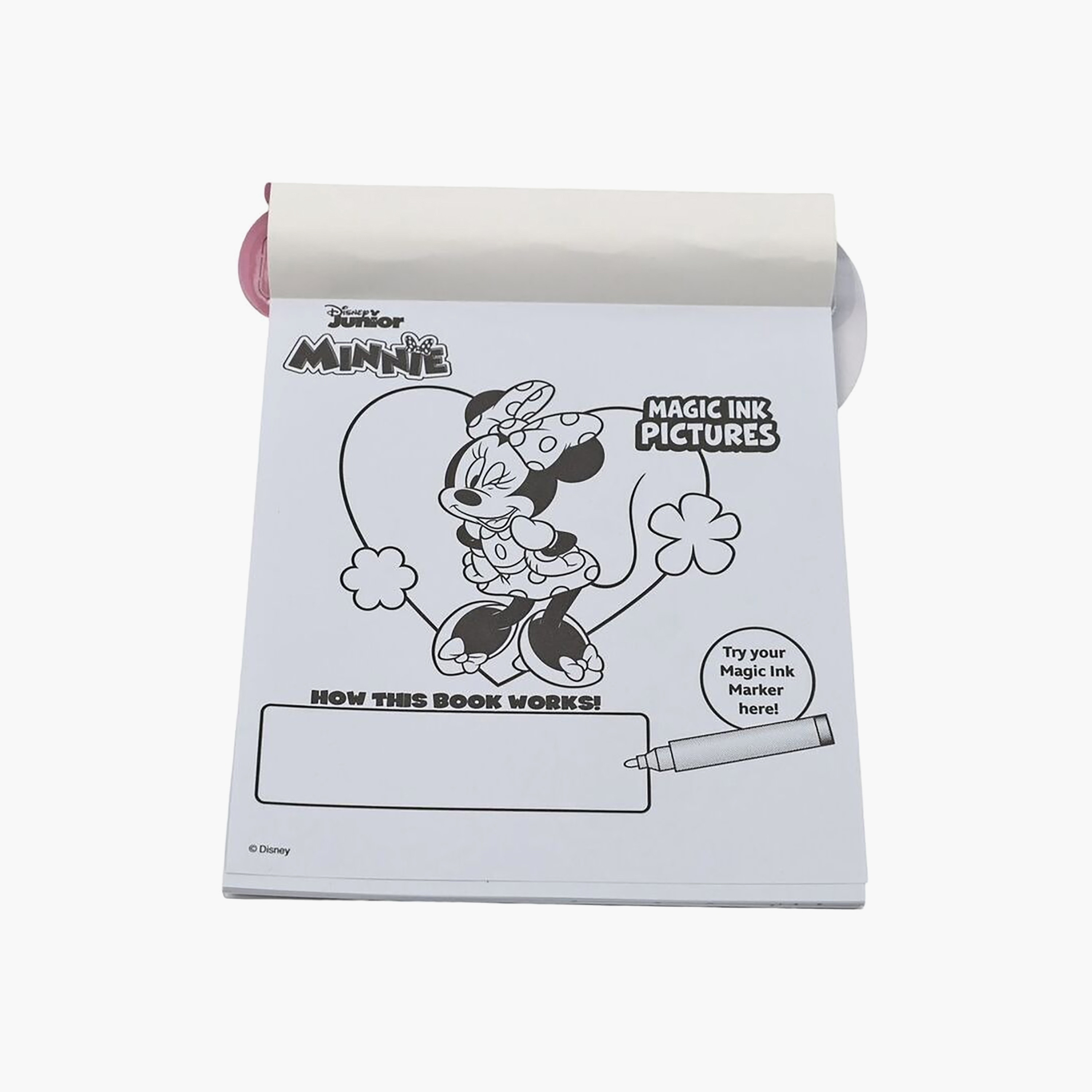 Disney Minnie Mouse Print Activity Book with Magic Ink Reveal Technology - 10 pages-school-artsandcrafts-image-1