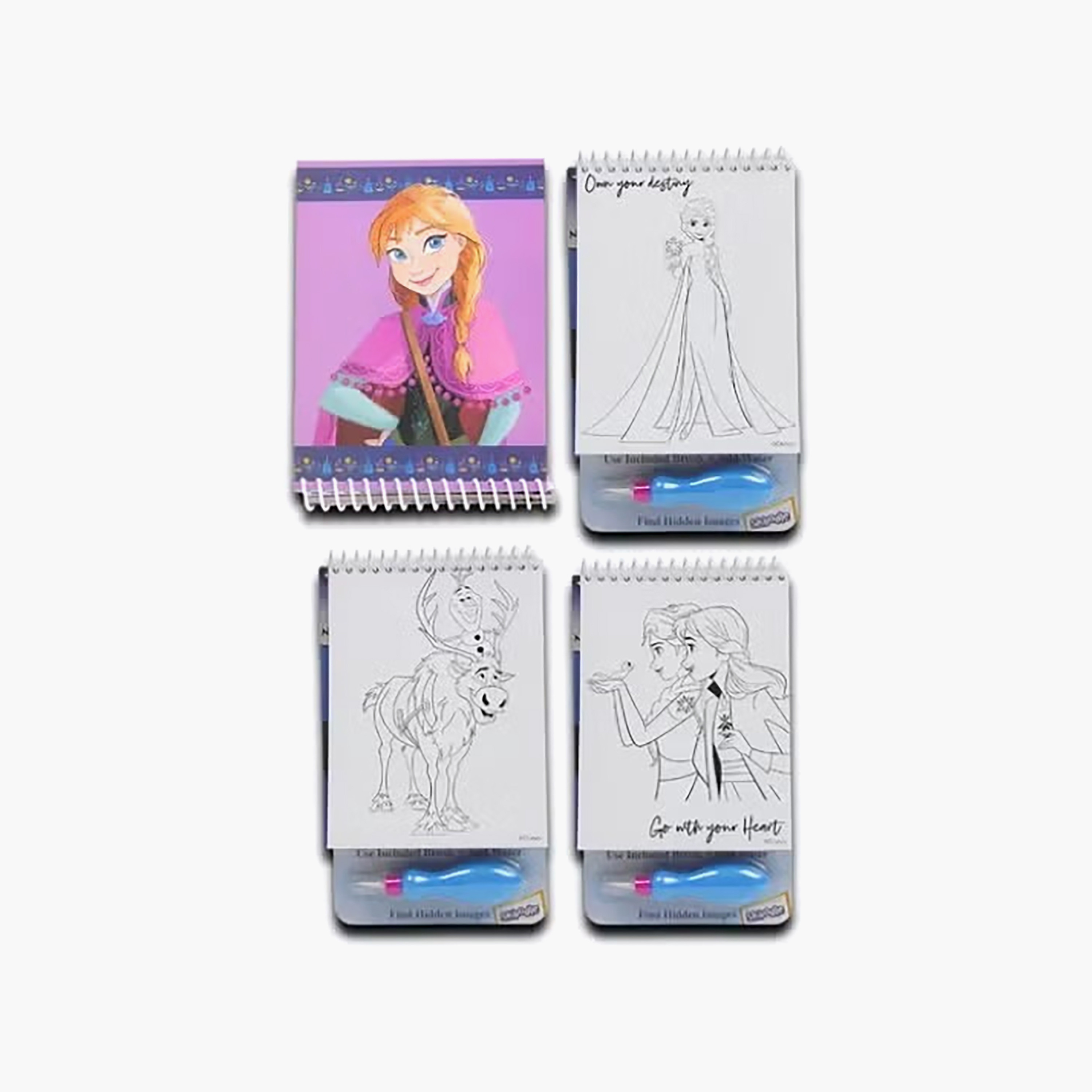 Disney Frozen Print Water Magic Pad with Brush-school-artsandcrafts-image-2