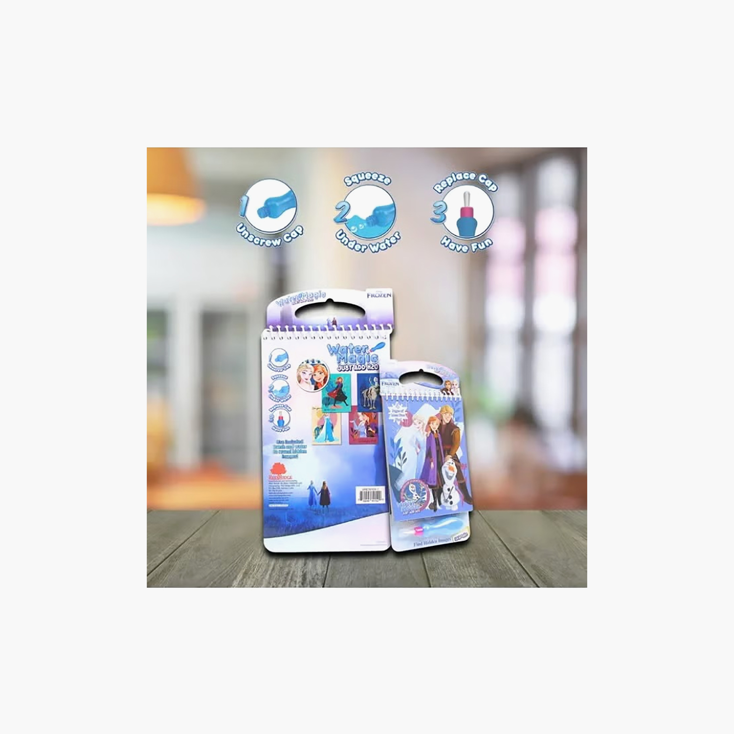 Disney Frozen Print Water Magic Pad with Brush-school-artsandcrafts-image-6