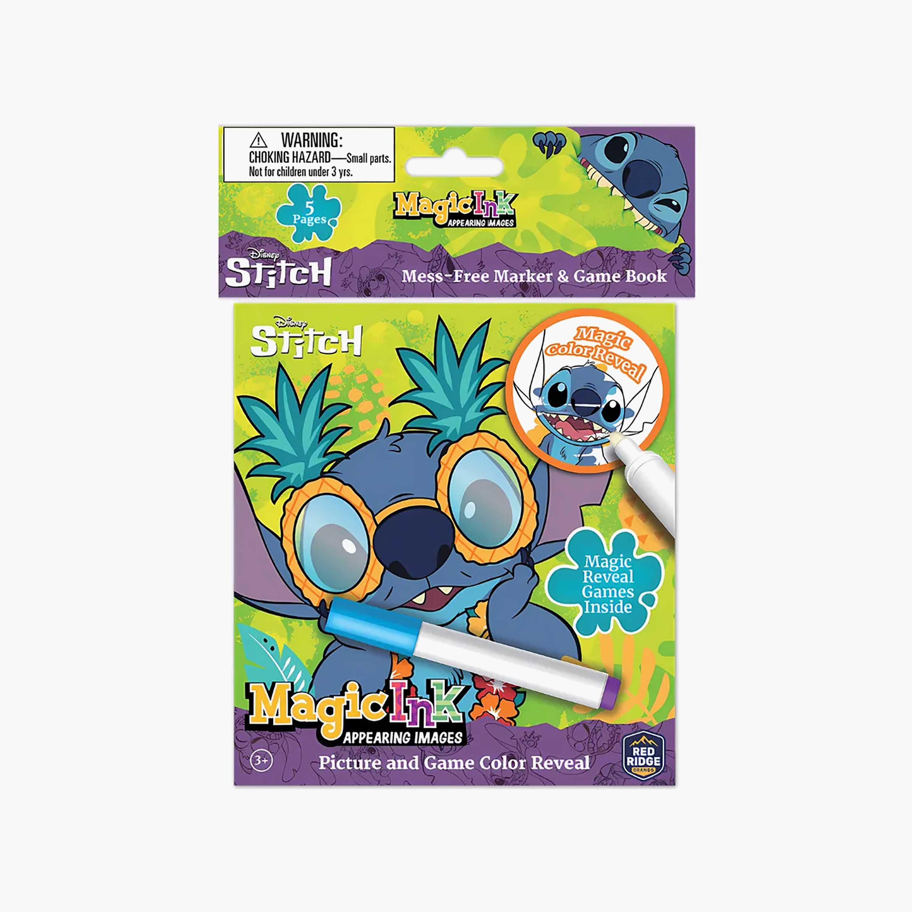 Disney Stitch Print Game Book with Mess Free Marker-school-artsandcrafts-image-1