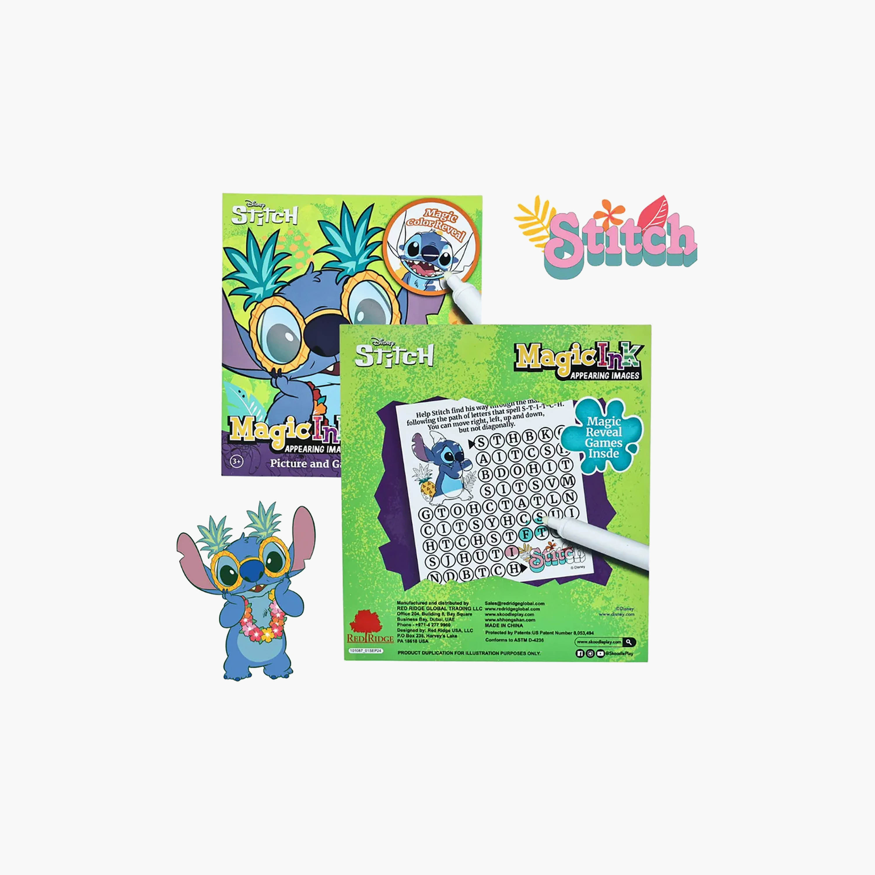 Disney Stitch Print Game Book with Mess Free Marker-school-artsandcrafts-image-3