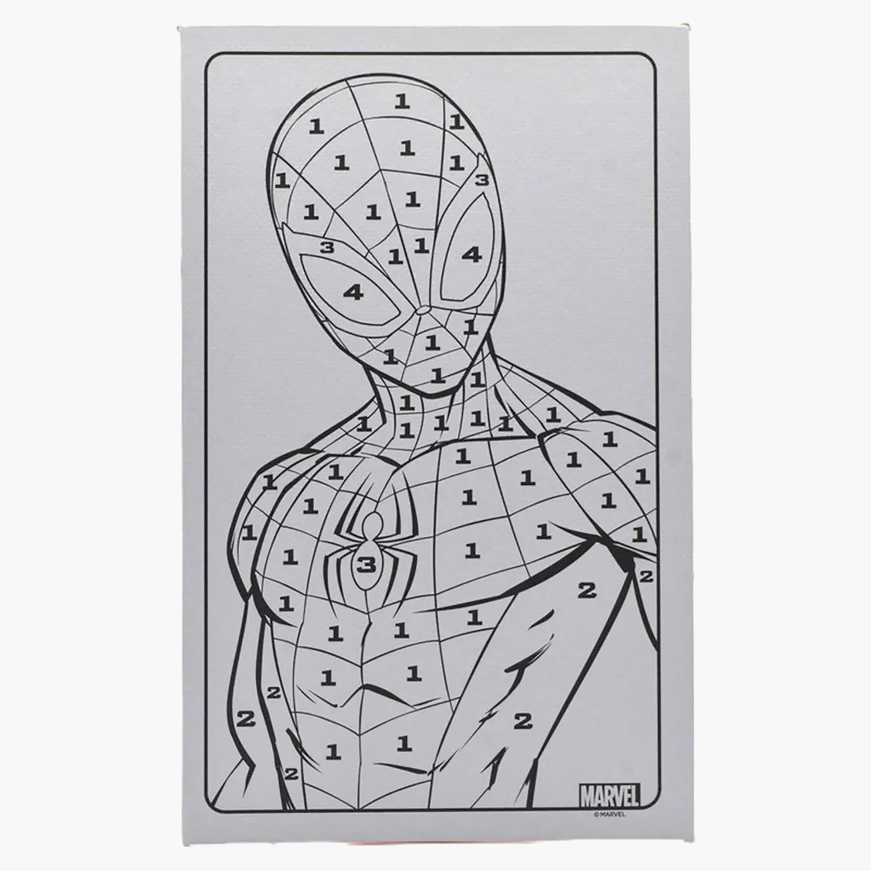 Spider-Man Artboard with Paint and Paint Brush-school-artsandcrafts-image-3