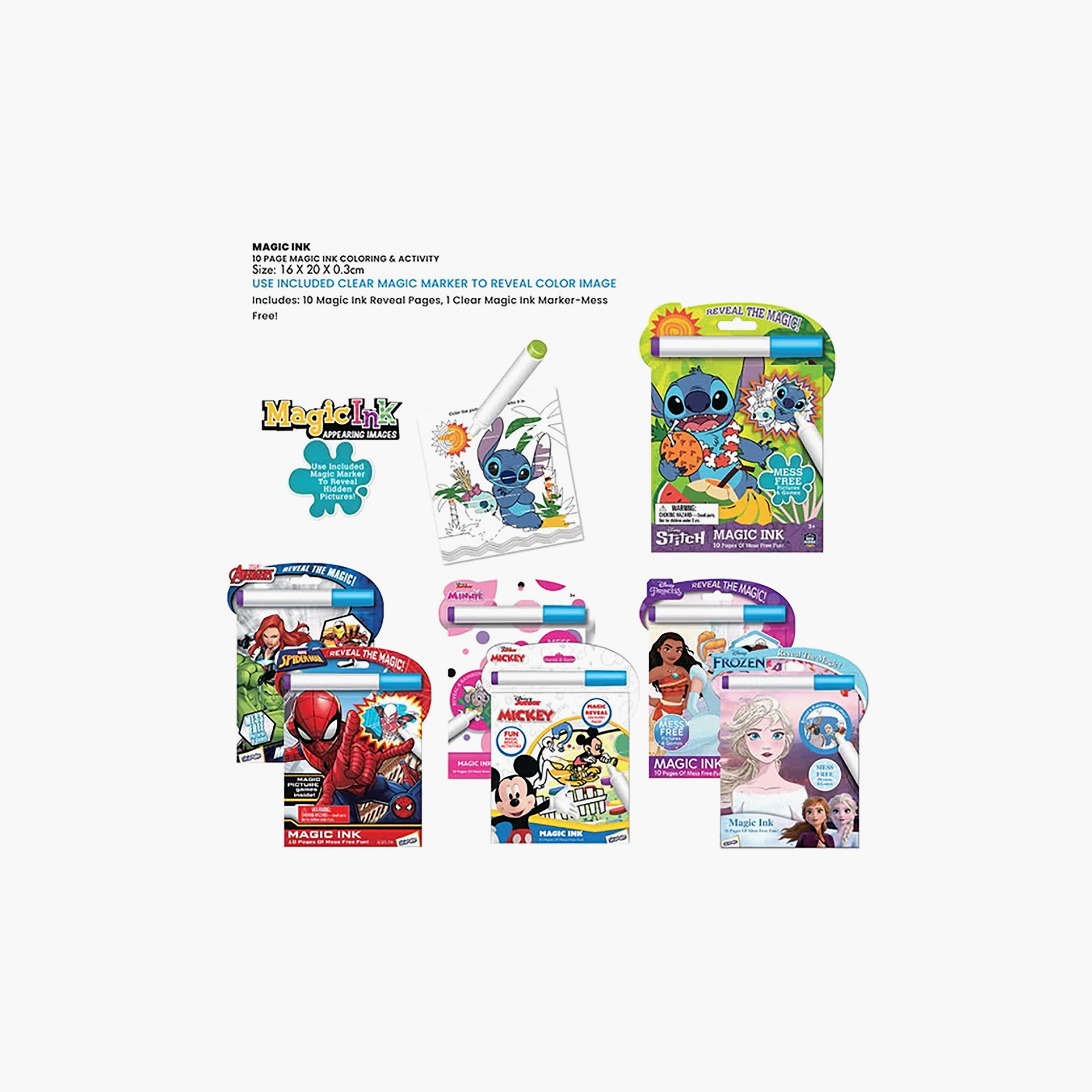 Disney Stitch Print Magic Ink Book with Pen - 10 Pages-school-artsandcrafts-image-3