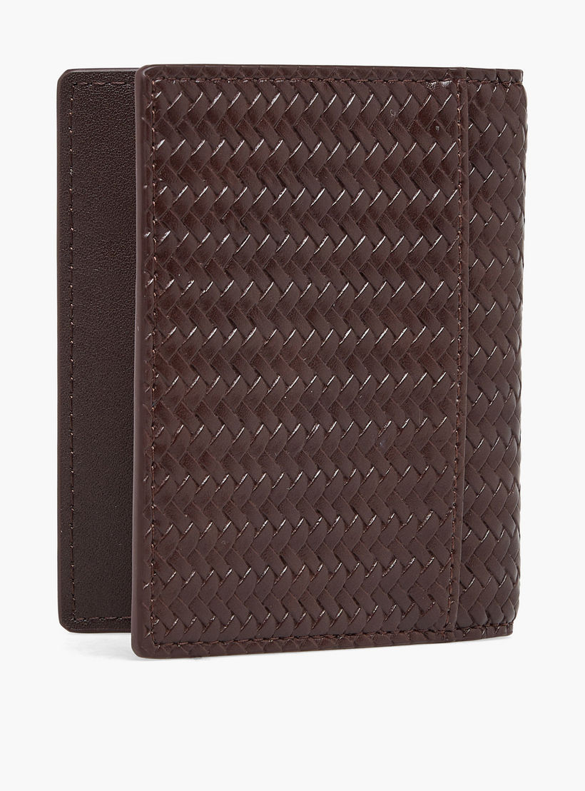 حامل بطاقات بارز الملمس شيفرون للرجال من دوتشيني-men-beltsandwallets-wallets-image-2