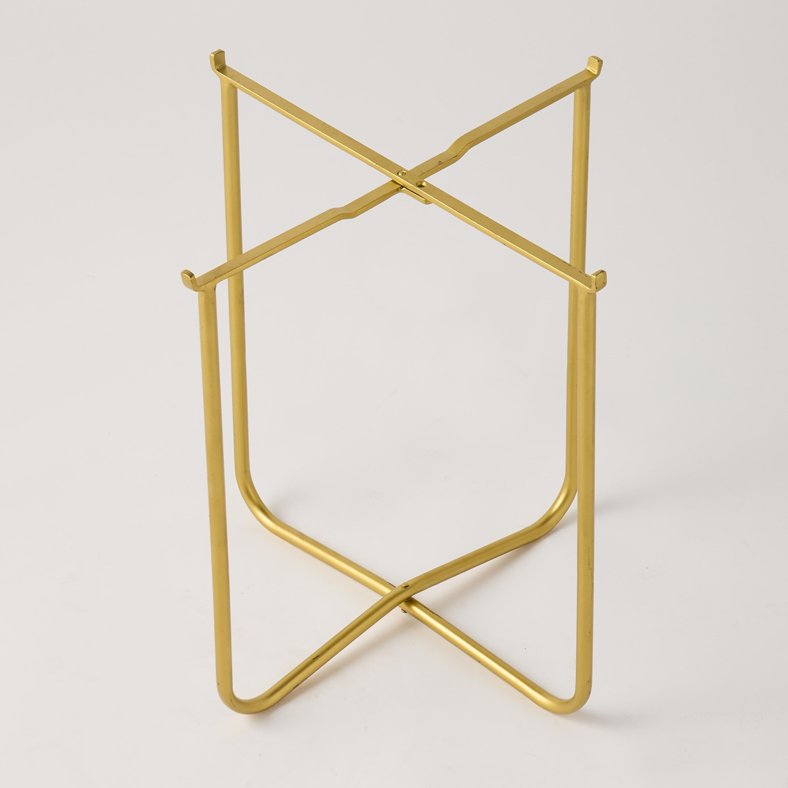 Moroccan Etched Accented Metal Table - 45x42 cm-furniture-livingroom-sideandendtables-image-4
