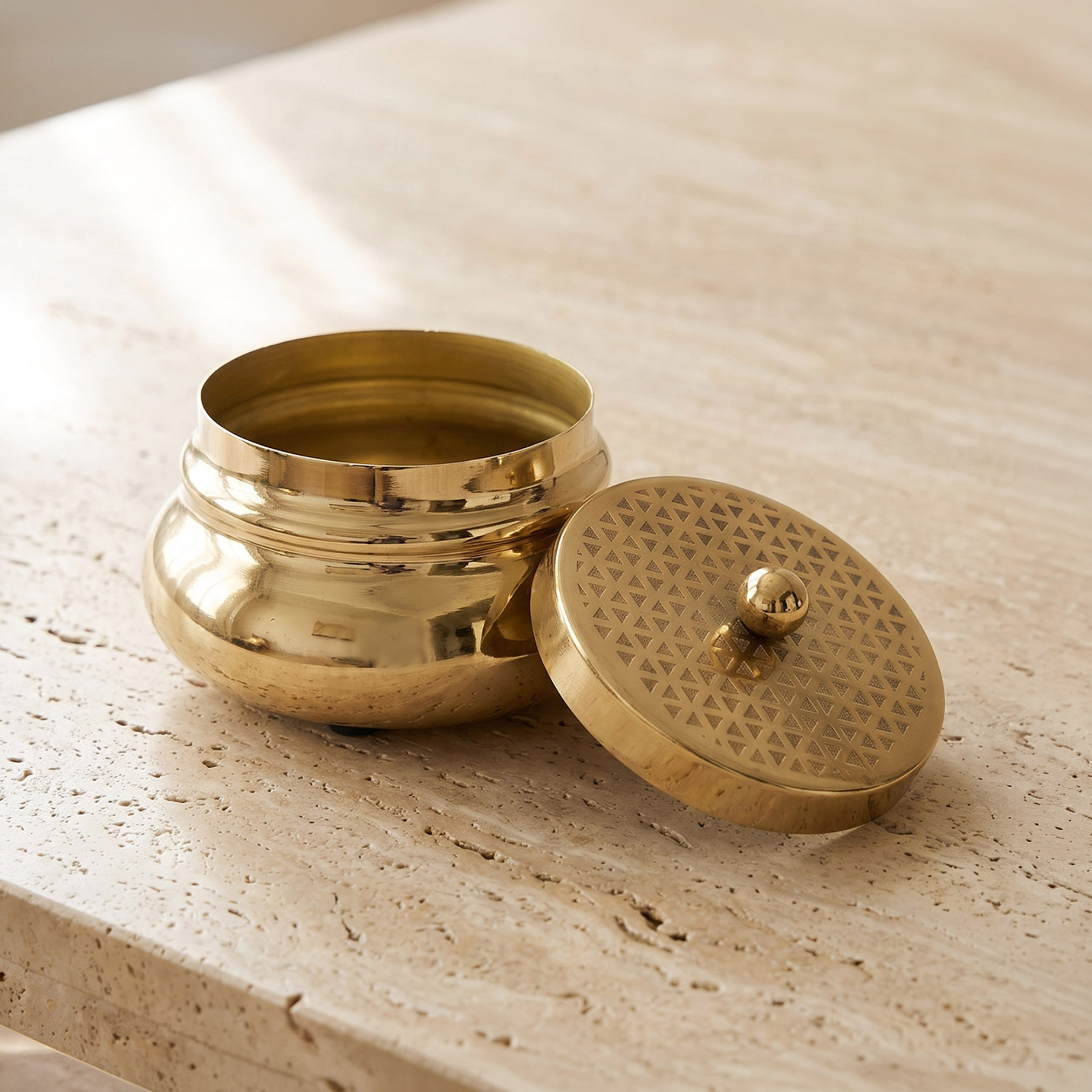 طقم صحون بنقوش هندسية من 3 قطع مع صينية-household-dining-serveware-servingtrays-image-3