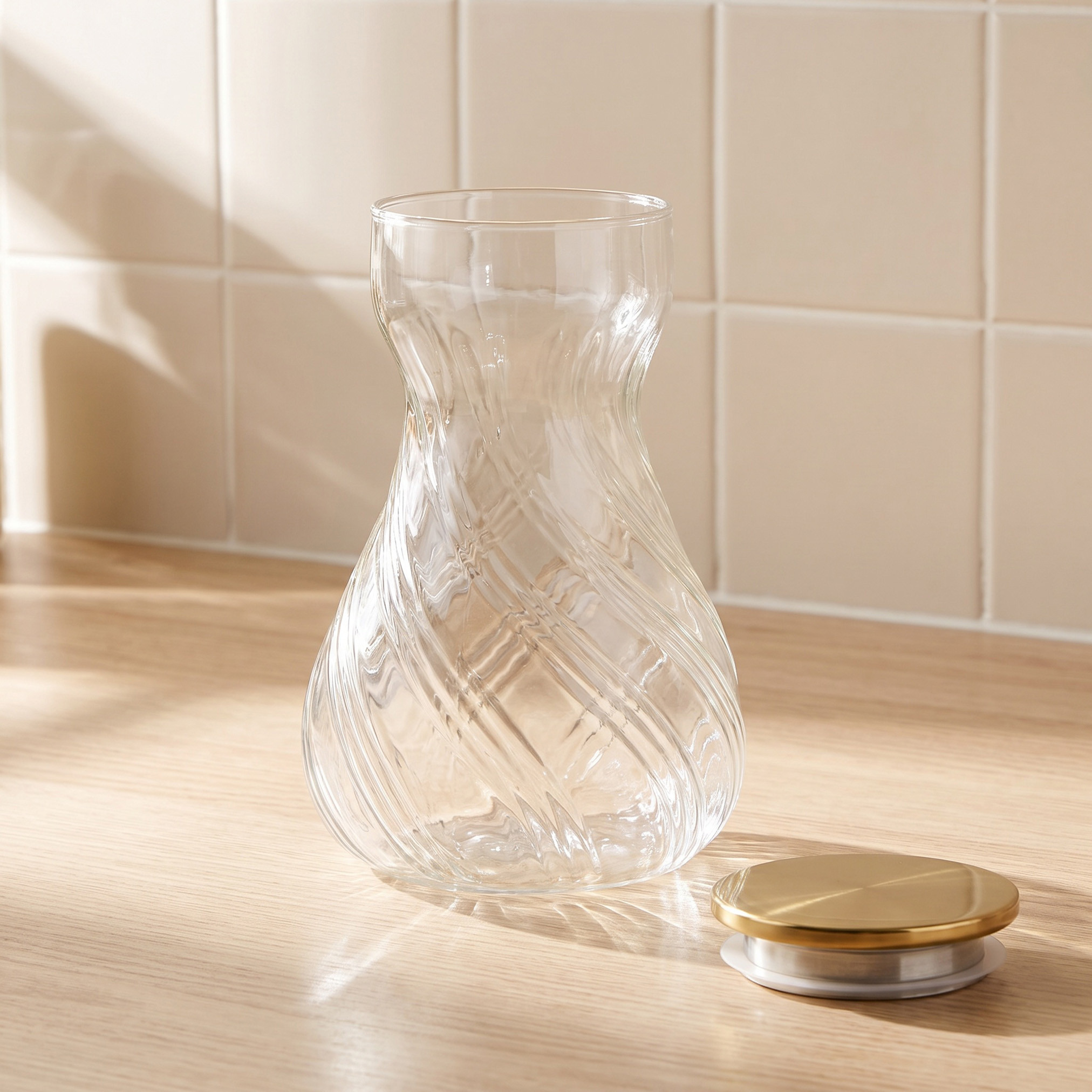 Zaya Swirl Jar - 950 ml-household-kitchen-foodstorage-containers-image-2