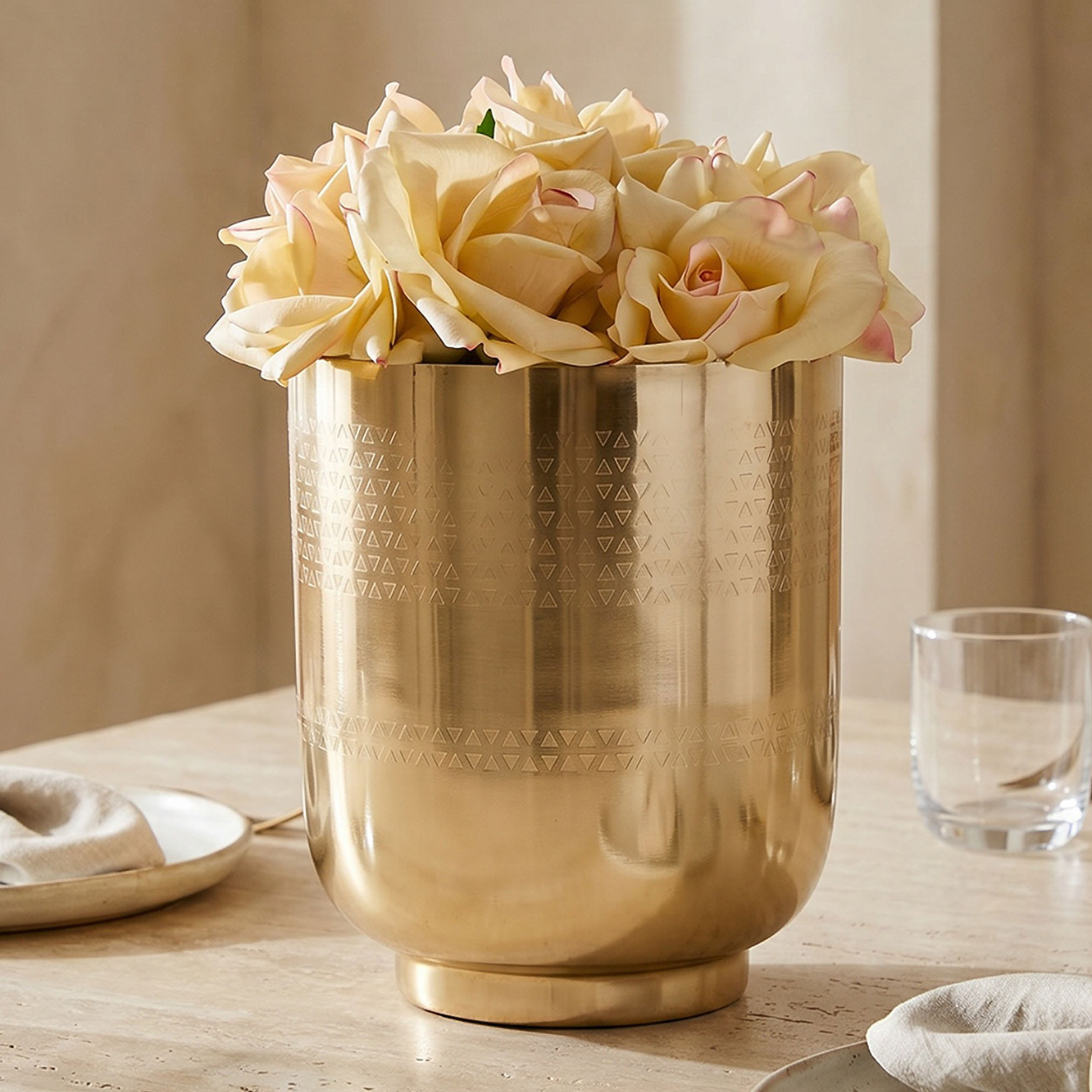 وعاء نباتات معدني من جيو - 18 سم-household-gardenandoutdoor-potsandplanters-planters-image-1