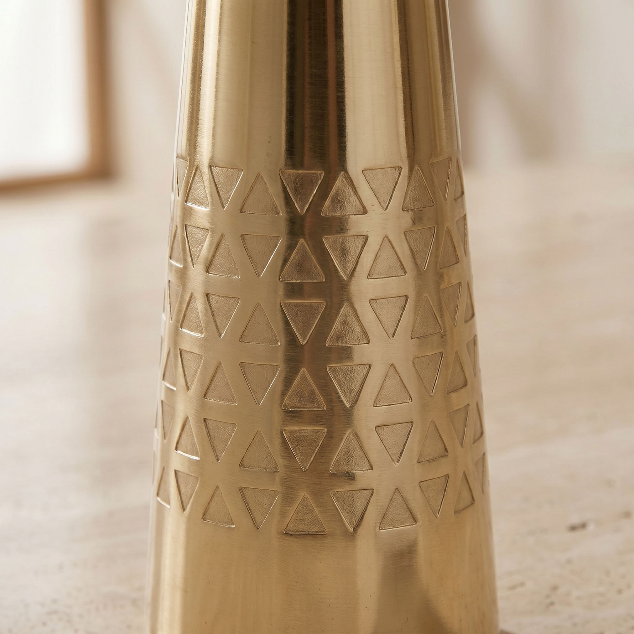 Geo Pillar Candleholder - 21 cm-household-decor-candleholdersandlanterns-image-3