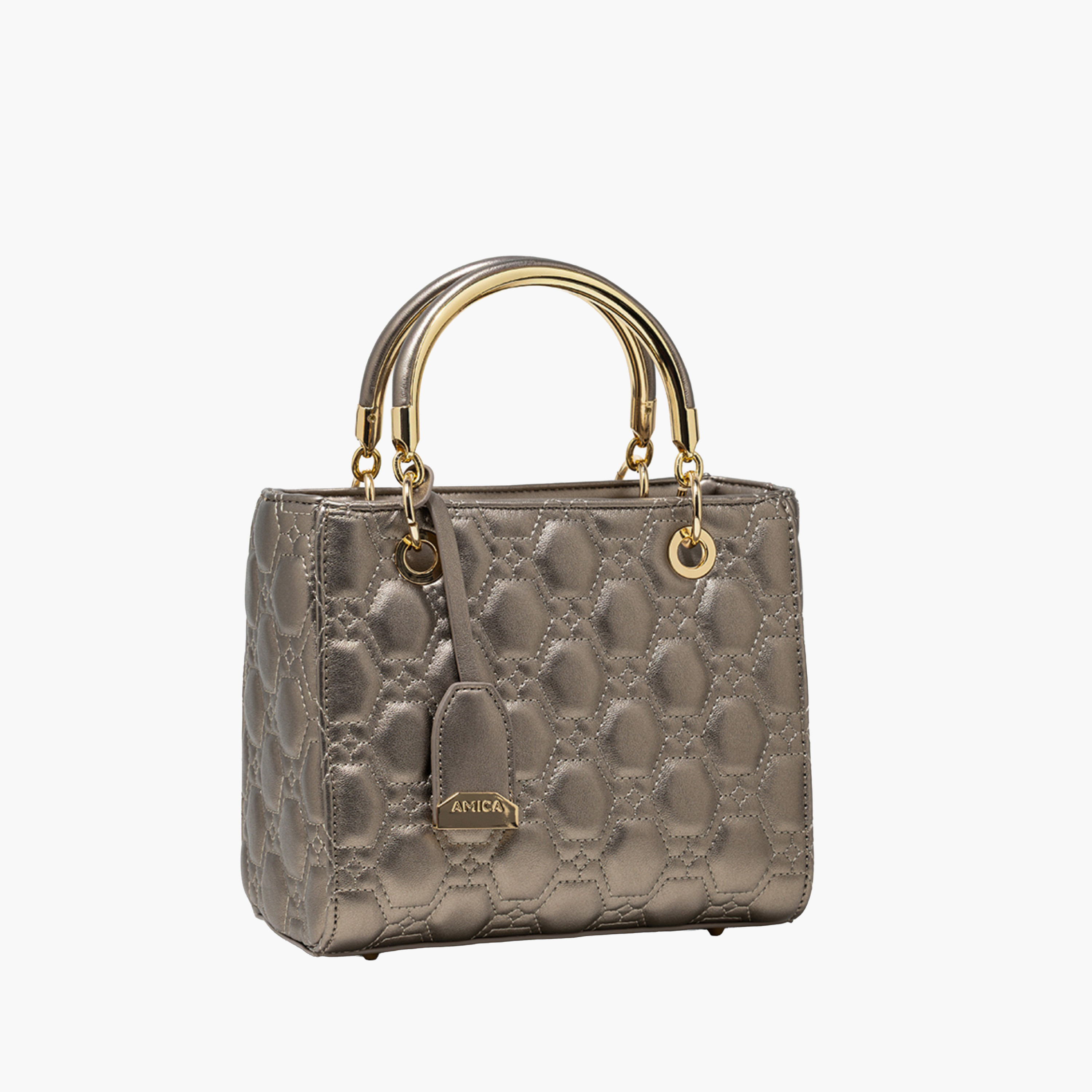 AMICA Quilted Crossbody Bag Metallic Handle-women-bagsandwallets-handbags-image-5