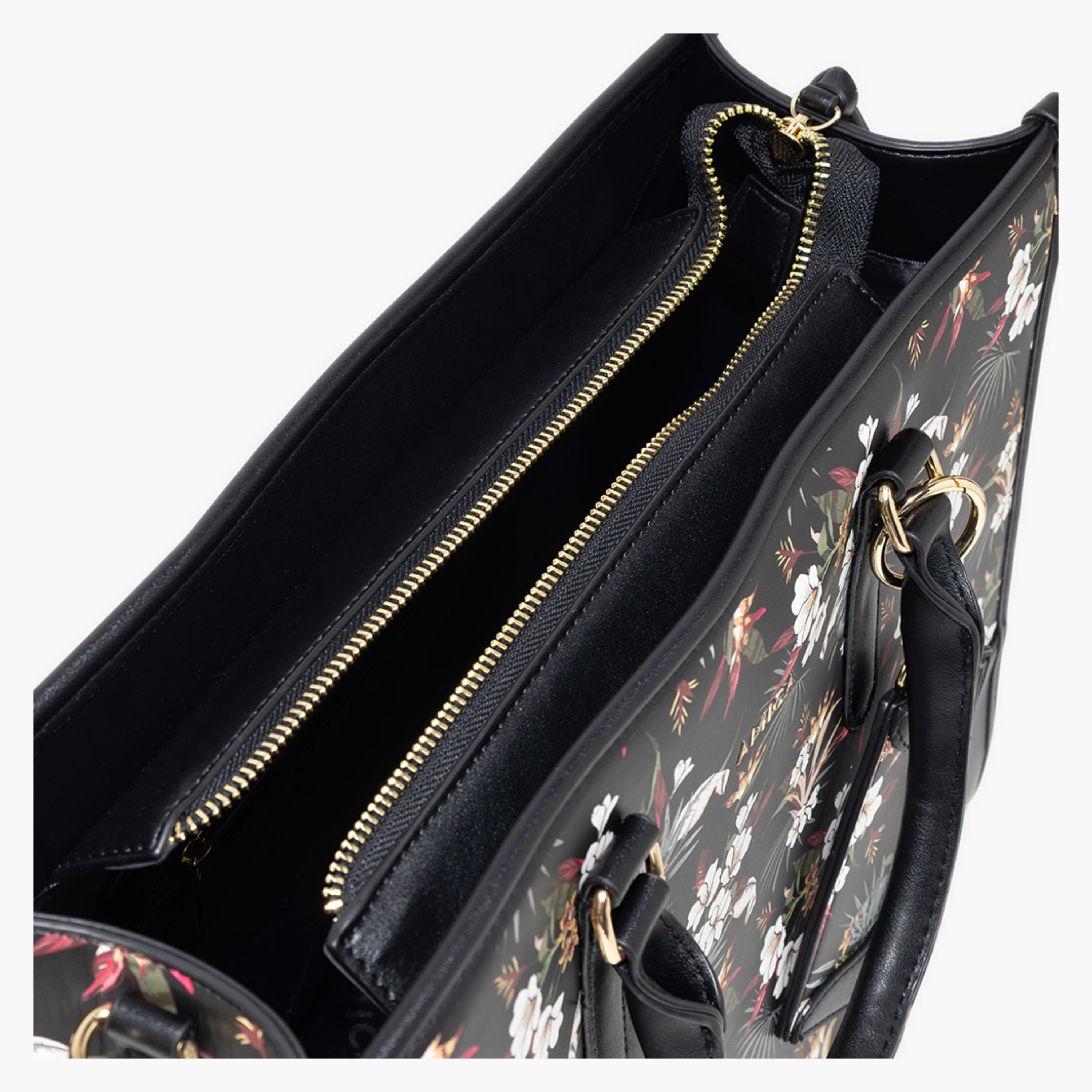 AMICA Floral Print Tote with Detachable Strap-women-bagsandwallets-handbags-image-3