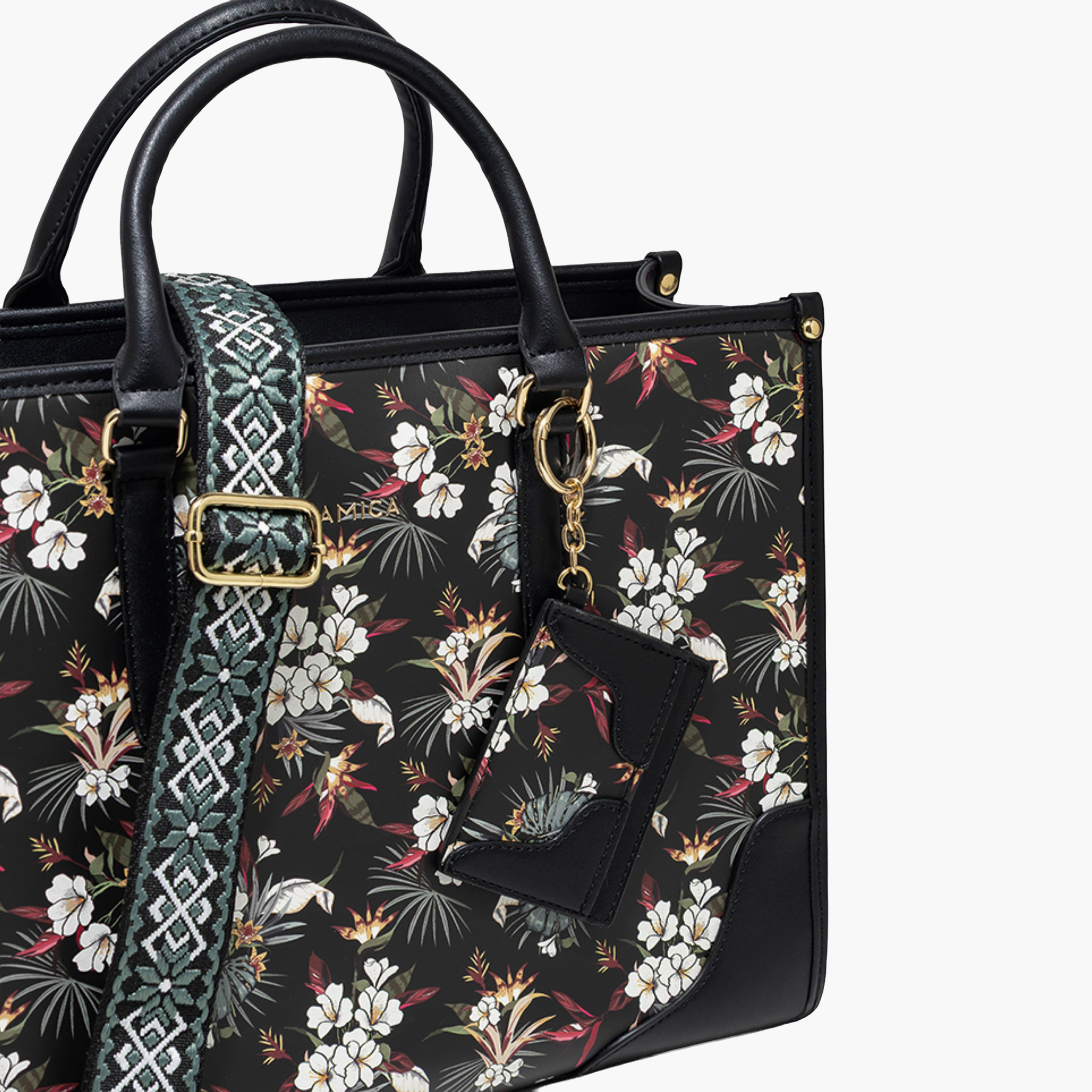 حقيبة توت بنقشة الزهور مع حزام قابل للفصل-women-bagsandwallets-handbags-image-4