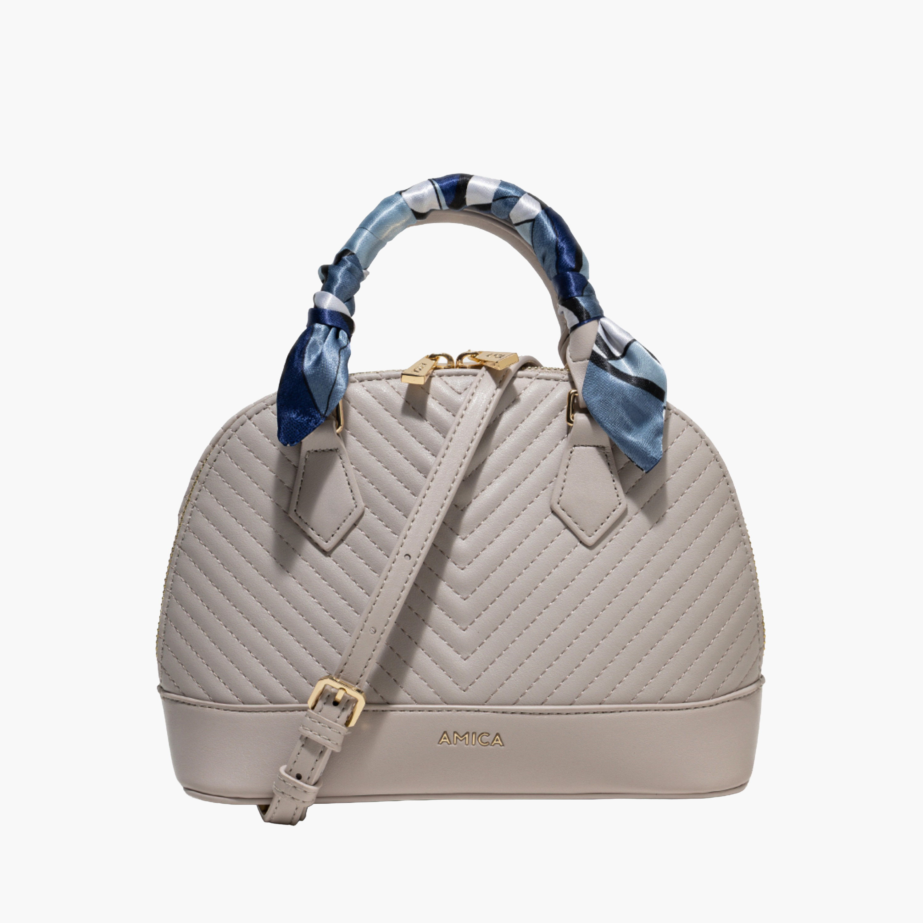 AMICA Quilted Dome Crossbody Bag-women-bagsandwallets-handbags-image-1