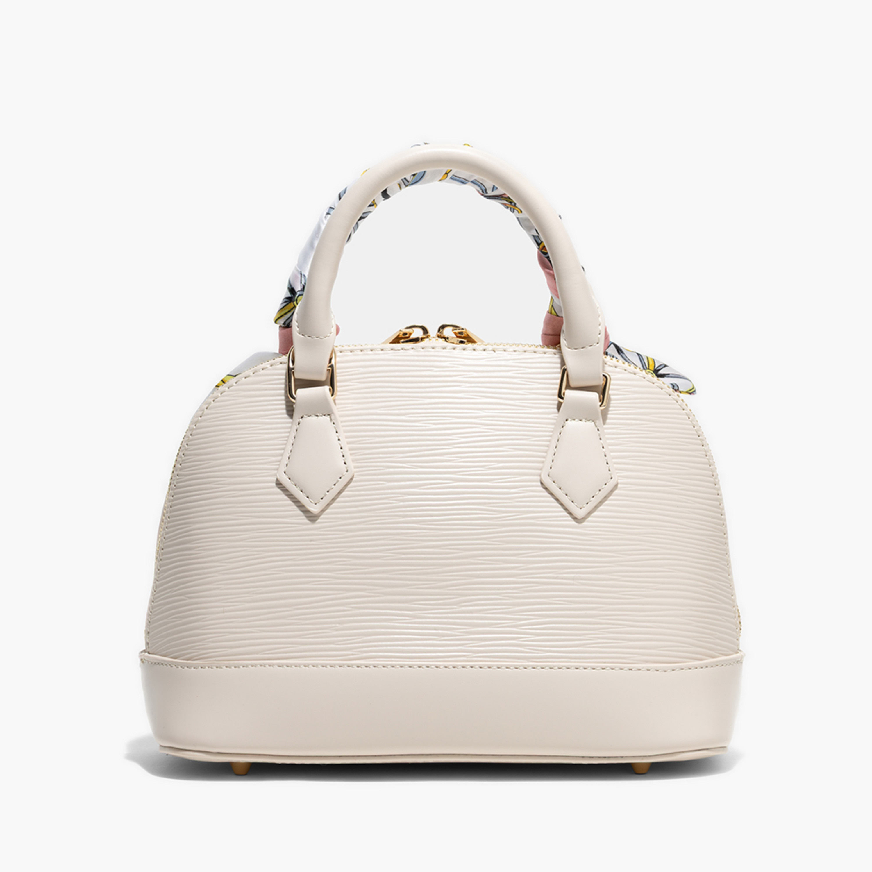 AMICA Textured Dome Bag Scarf Detail-women-bagsandwallets-handbags-image-6