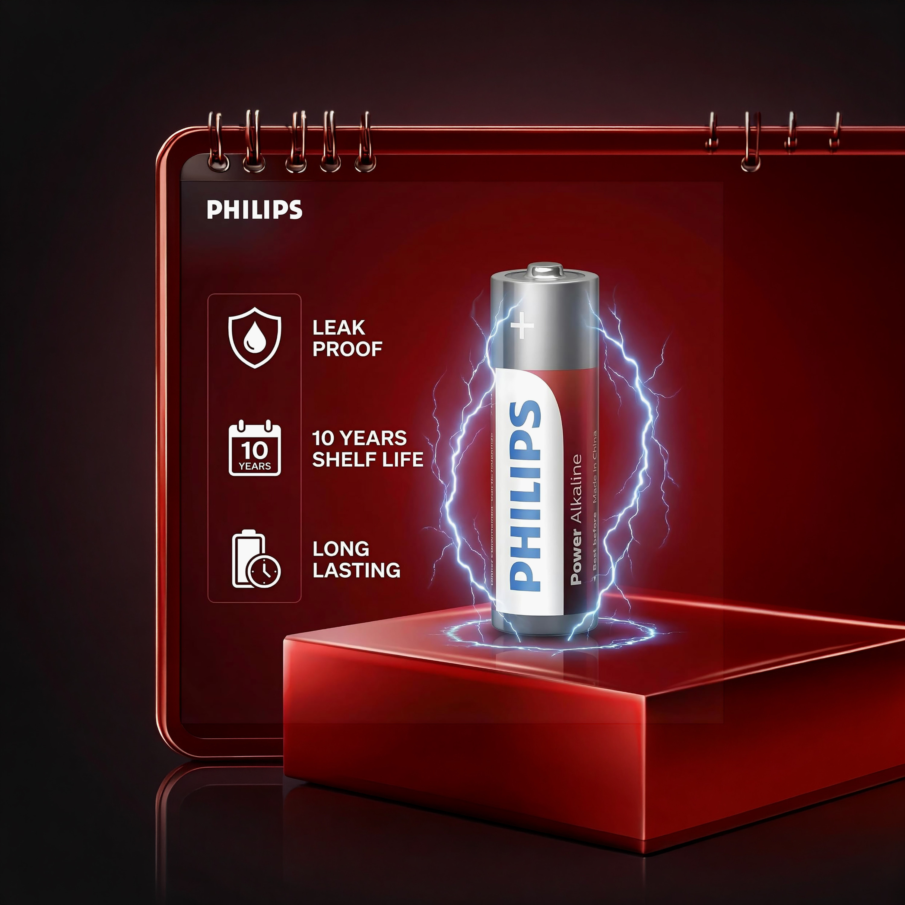 Philips 10-Piece Power Alkaline AA Battery Set-electronics-accessories-image-7