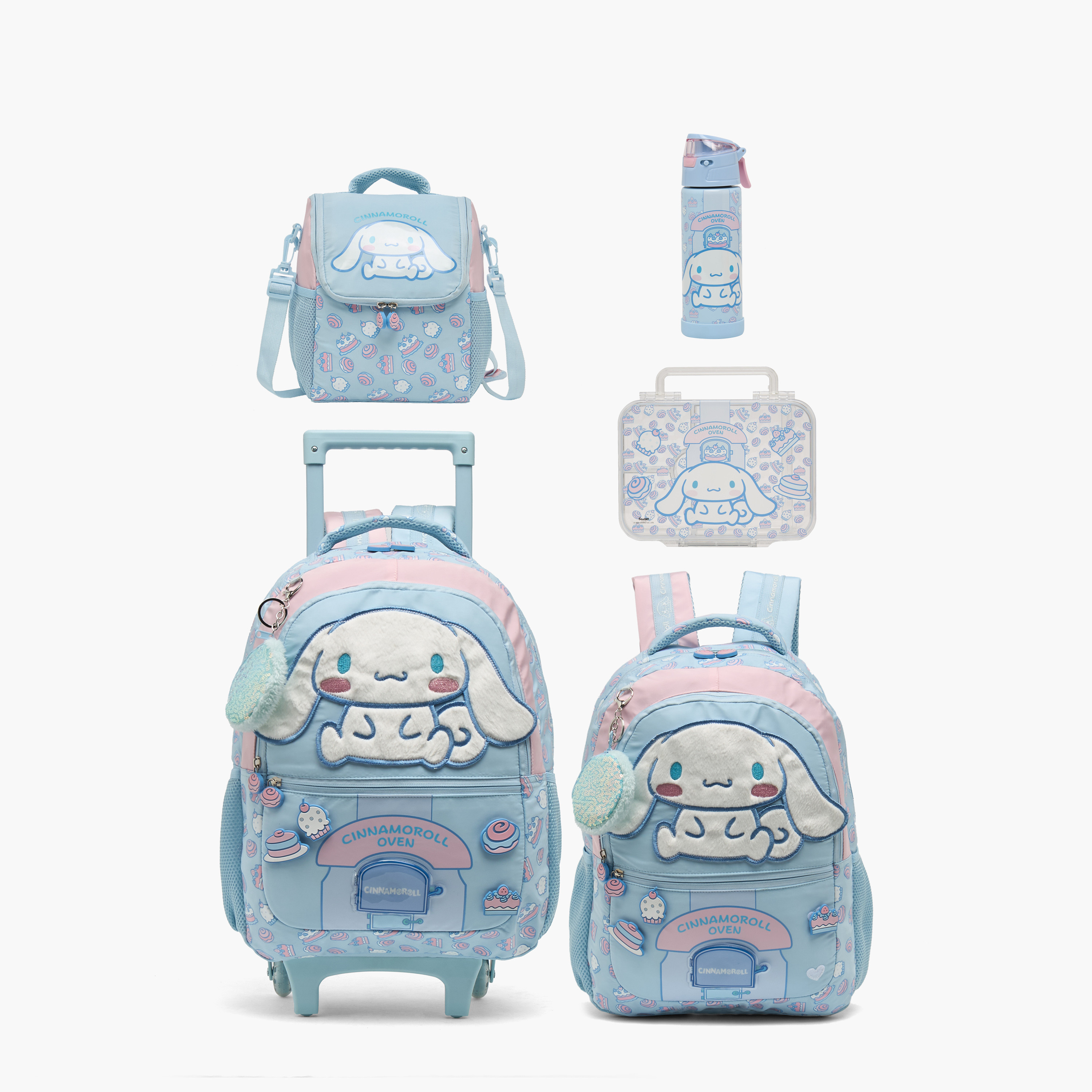 صندوق غداء سينامورول بغطاء بمشبك قفل للفتيات من 8-12 من سانريو - 700 مل-school-lunchessentials-lunchboxes-image-11