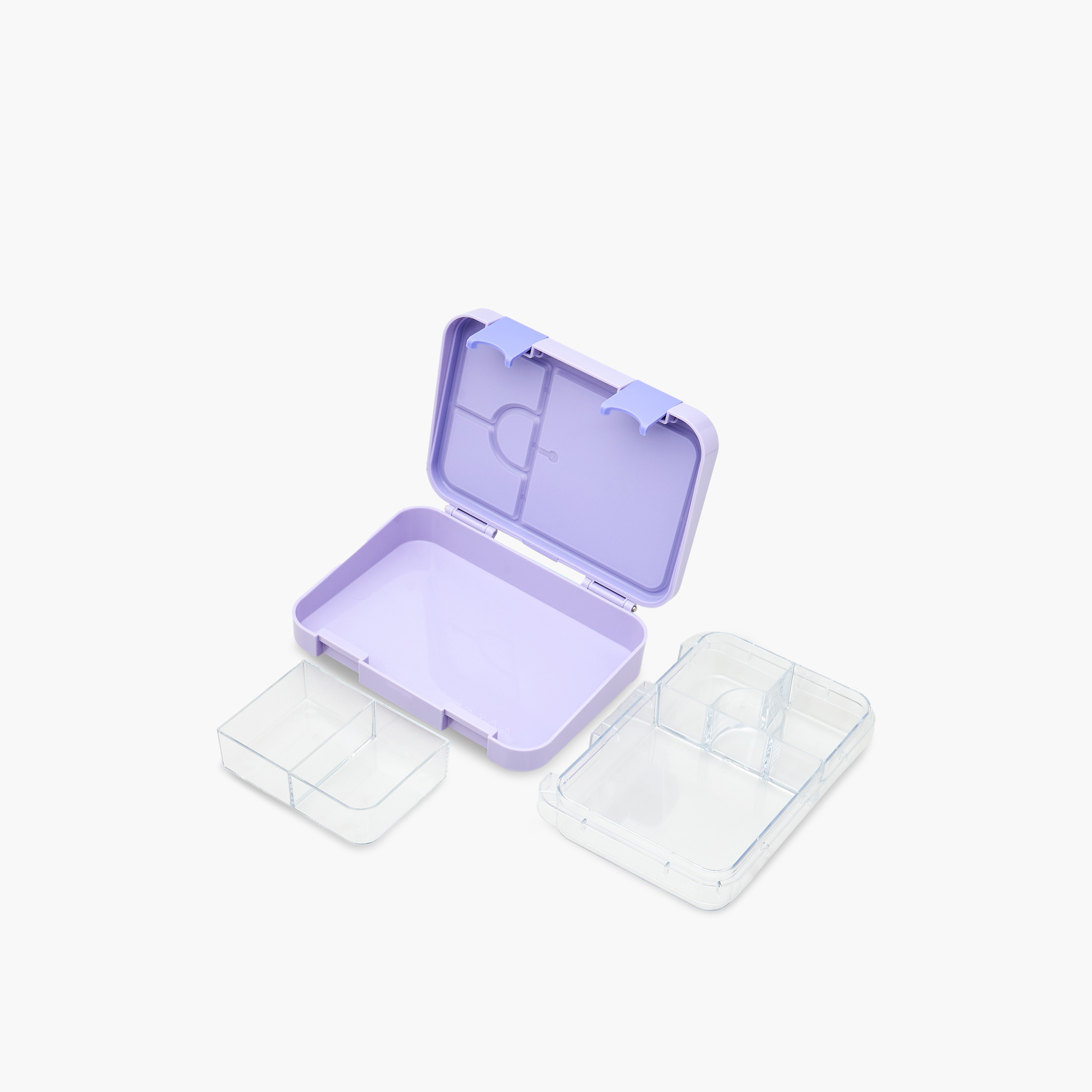 صندوق غداء بطبعات فراشات مع غطاء بمشبك إغلاق من جونيورز - 750 مل-school-lunchessentials-lunchboxes-image-7