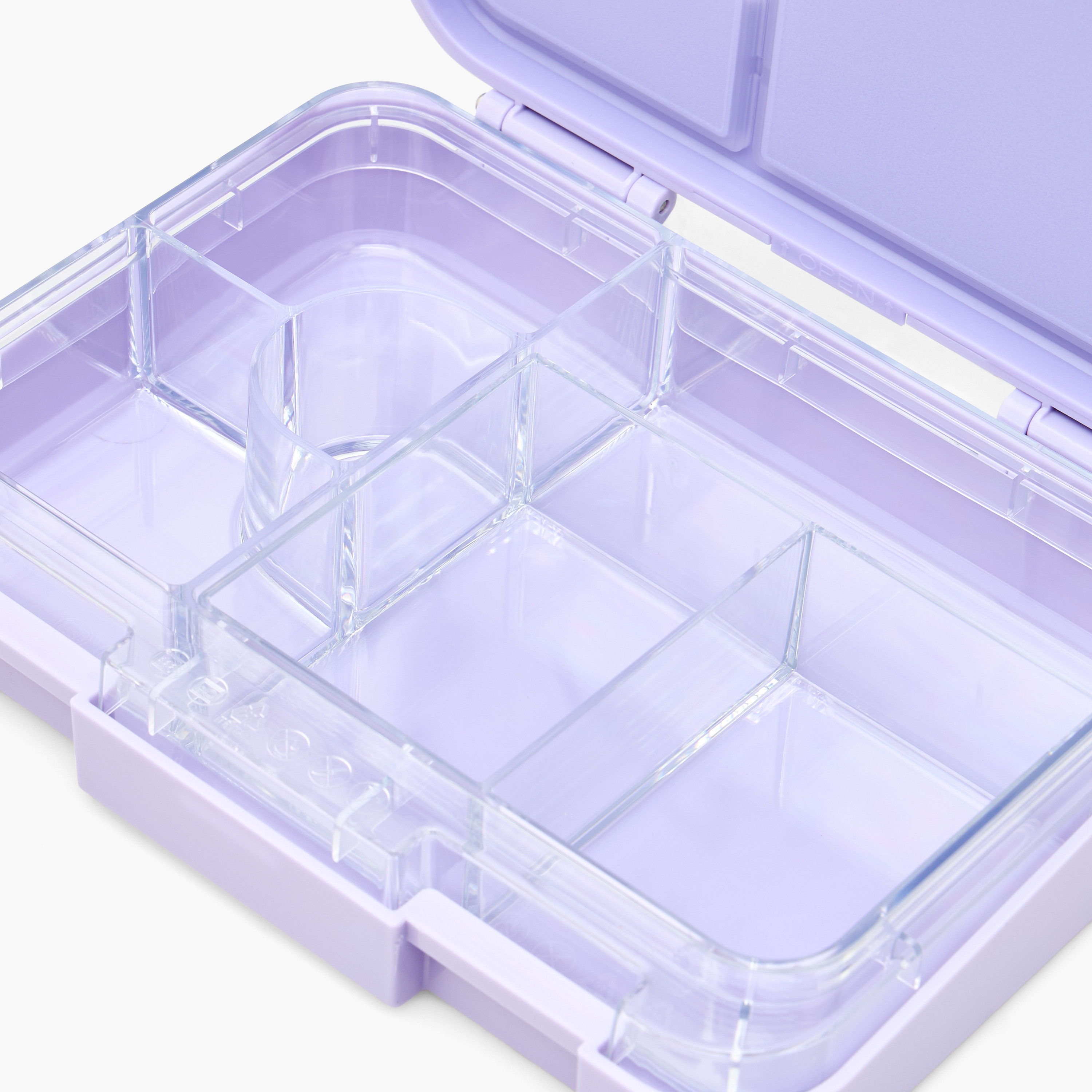 صندوق غداء بطبعات فراشات مع غطاء بمشبك إغلاق من جونيورز - 750 مل-school-lunchessentials-lunchboxes-image-9