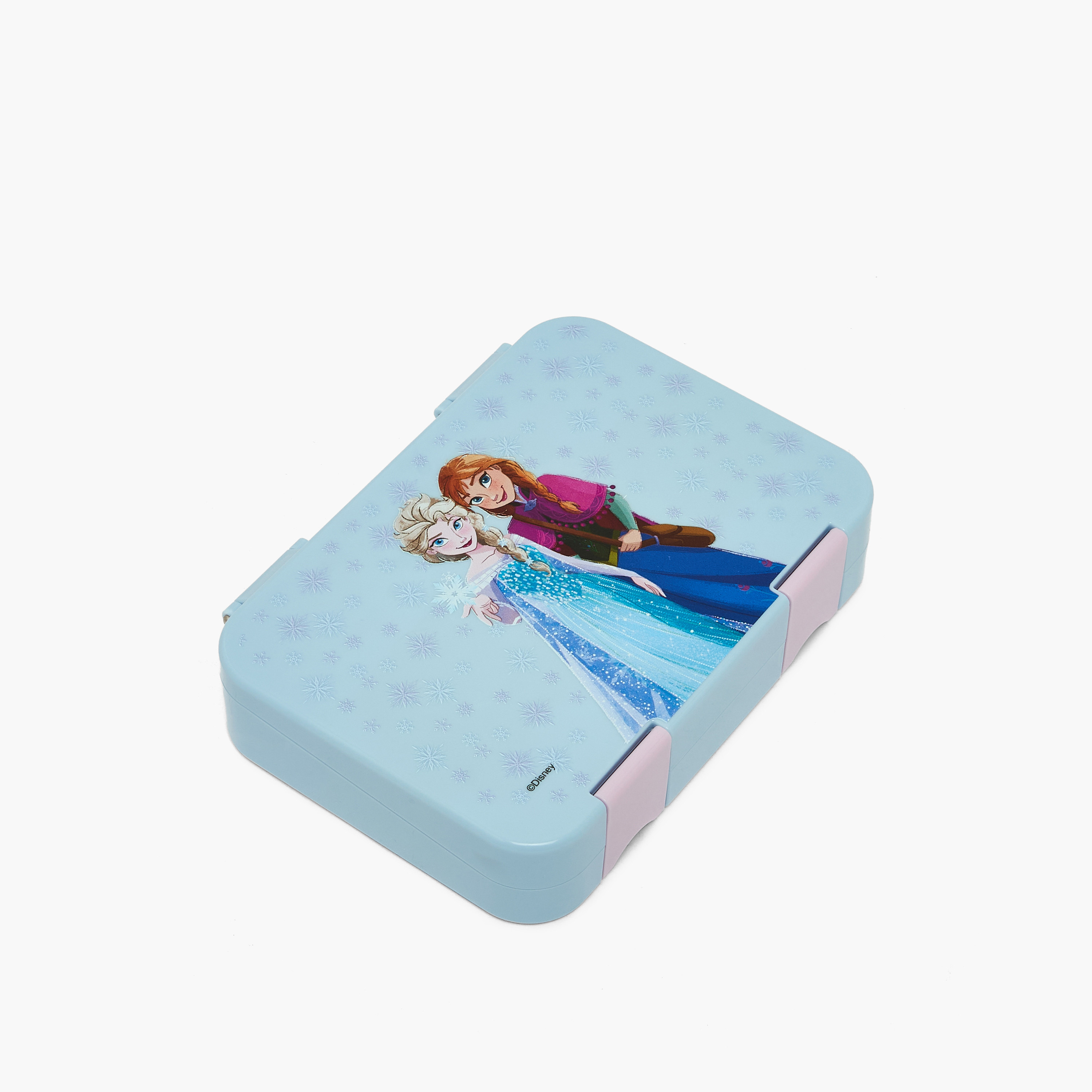 صندوق غداء بغطاء مفصلي وطبعات فروزن للبنات من ديزني - 750 مل-school-lunchessentials-lunchboxes-image-1