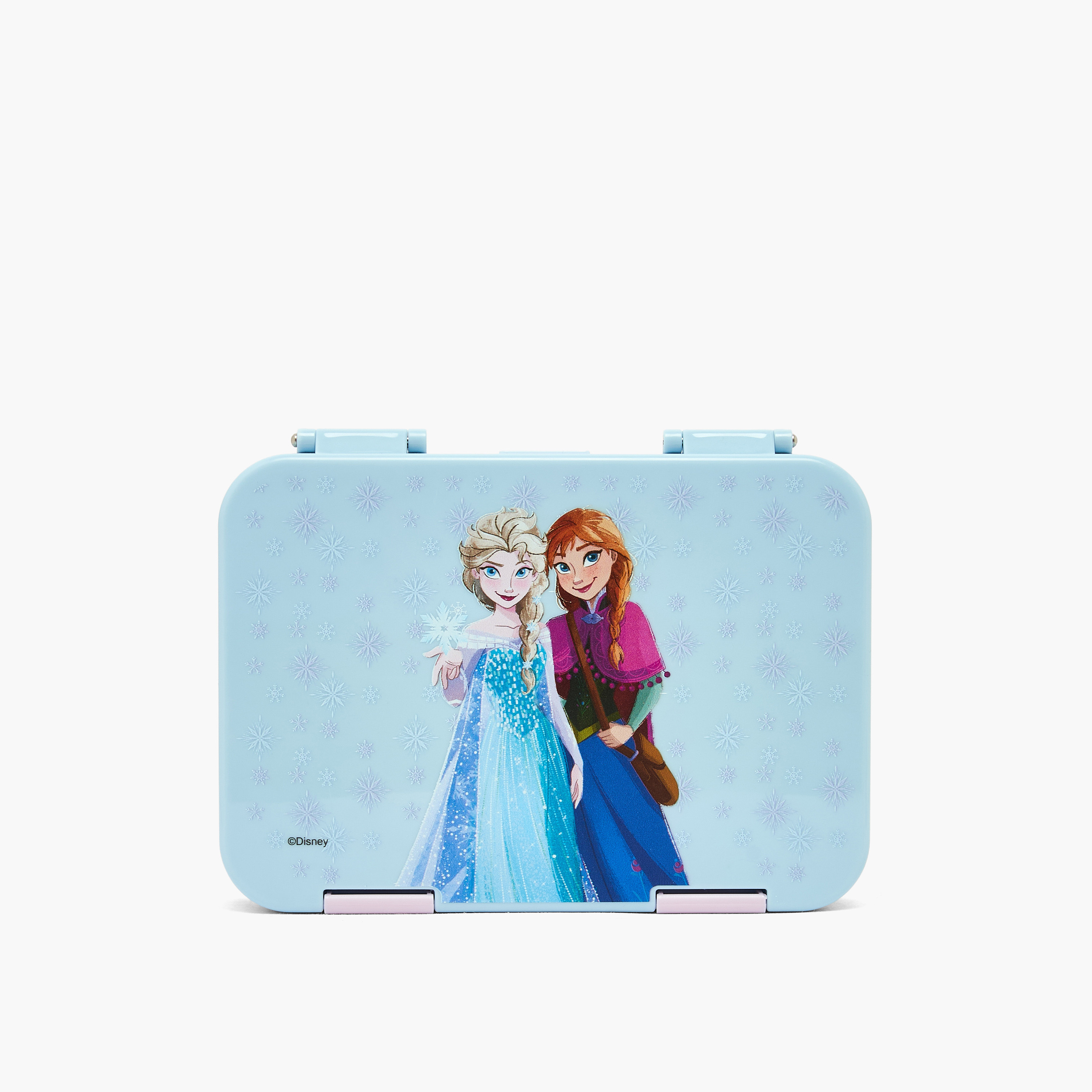 صندوق غداء بغطاء مفصلي وطبعات فروزن للبنات من ديزني - 750 مل-school-lunchessentials-lunchboxes-image-4