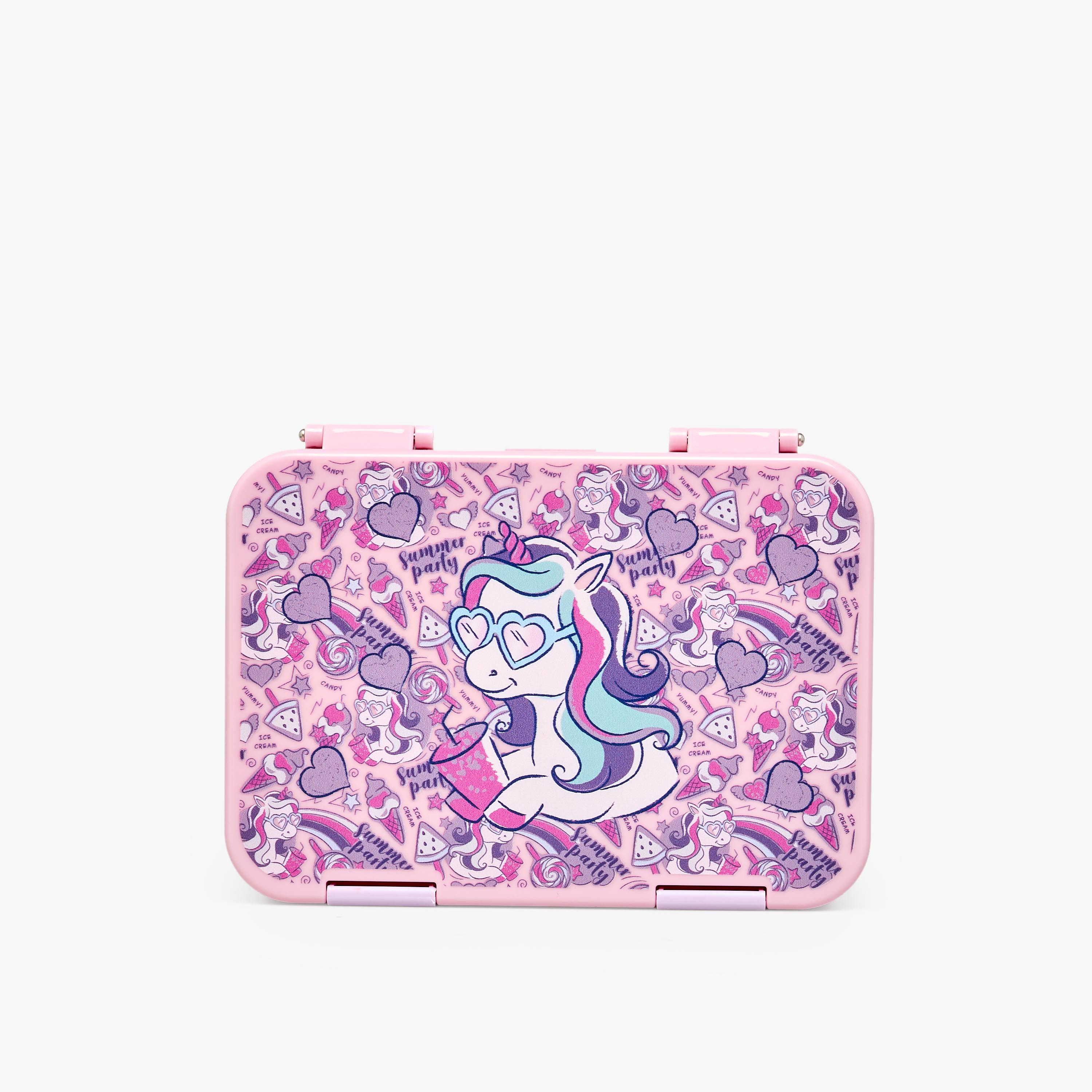 Juniors Unicorn Print Lunch Box for Girls with Compartments - 750 ml-school-lunchessentials-lunchboxes-image-3