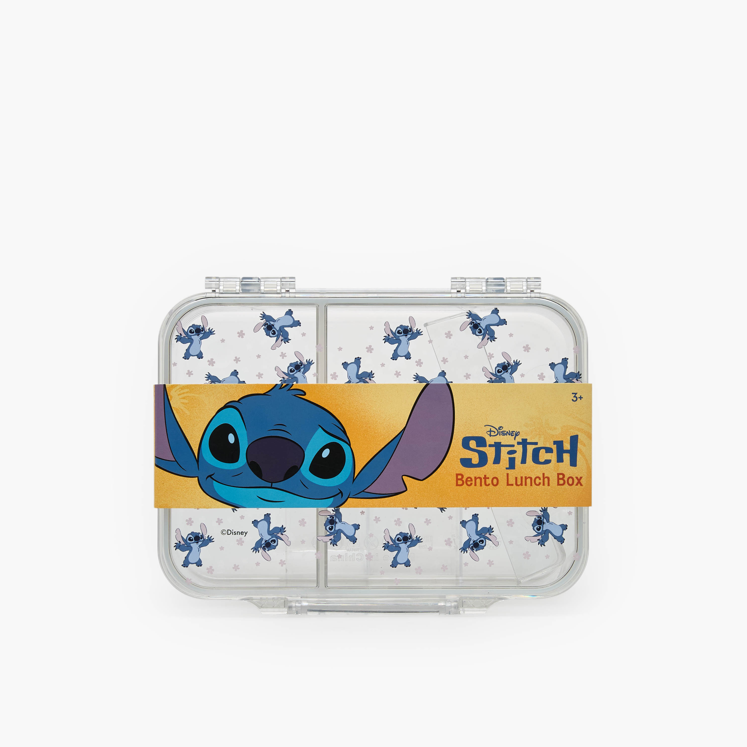 صندوق غداء بينتو بطبعات ستيتش وغطاء بمشبك إغلاق للبنات من ديزني-school-lunchessentials-lunchboxes-image-11