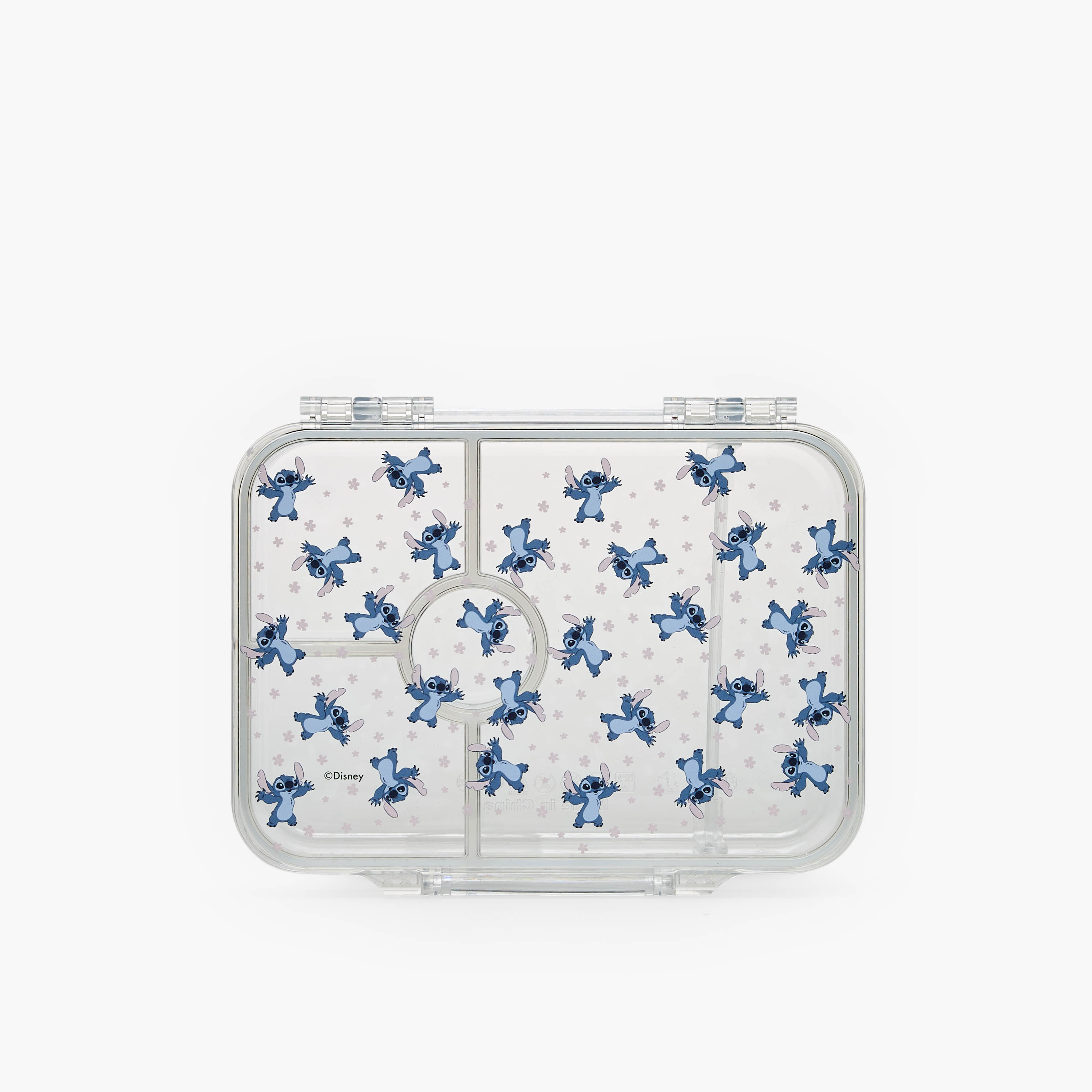 صندوق غداء بينتو بطبعات ستيتش وغطاء بمشبك إغلاق للبنات من ديزني-school-lunchessentials-lunchboxes-image-3