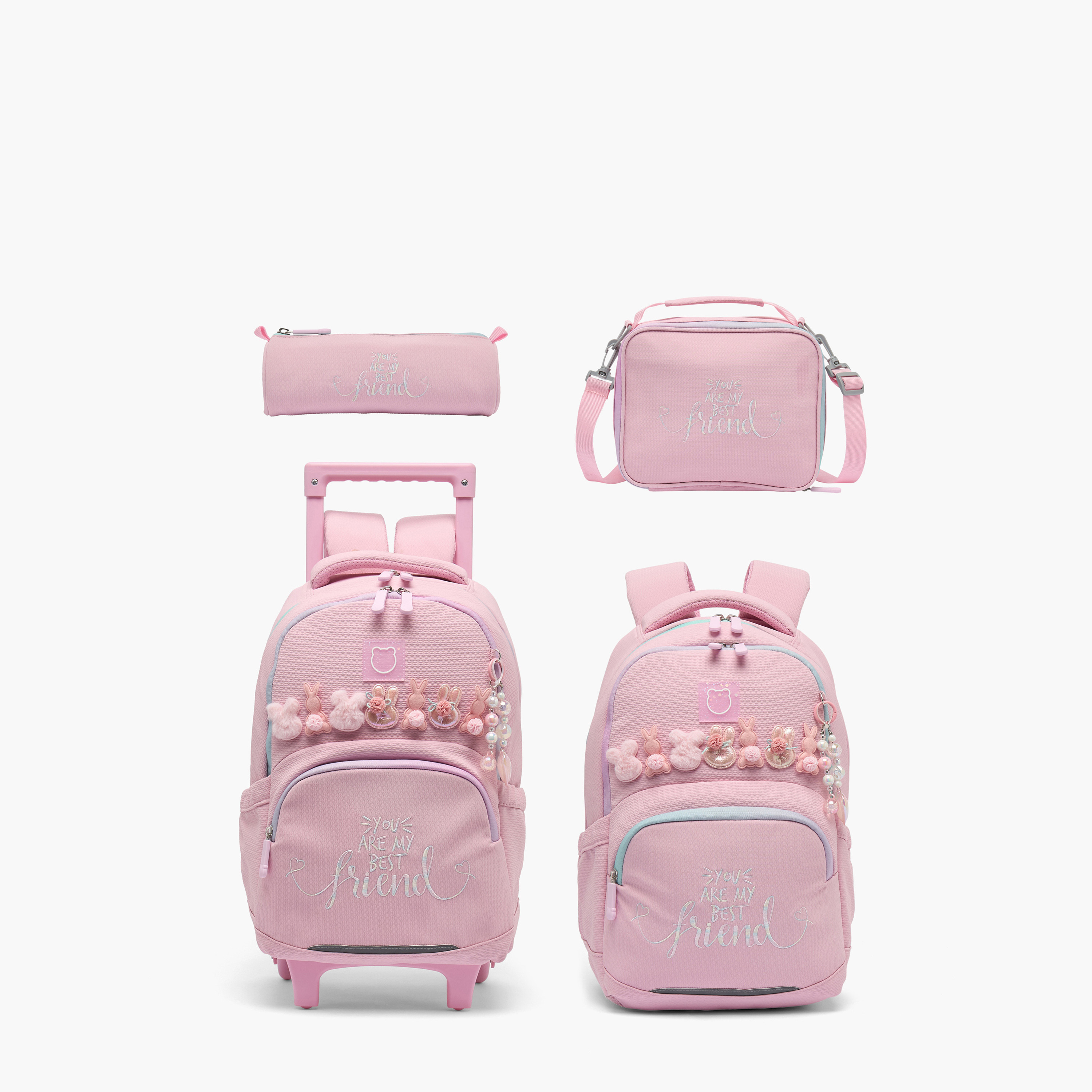 Juniors Embellished Backpack for Girls 8-13 Years with Multiple Compartments-school-bagsandbackpacks-backpacks-image-8
