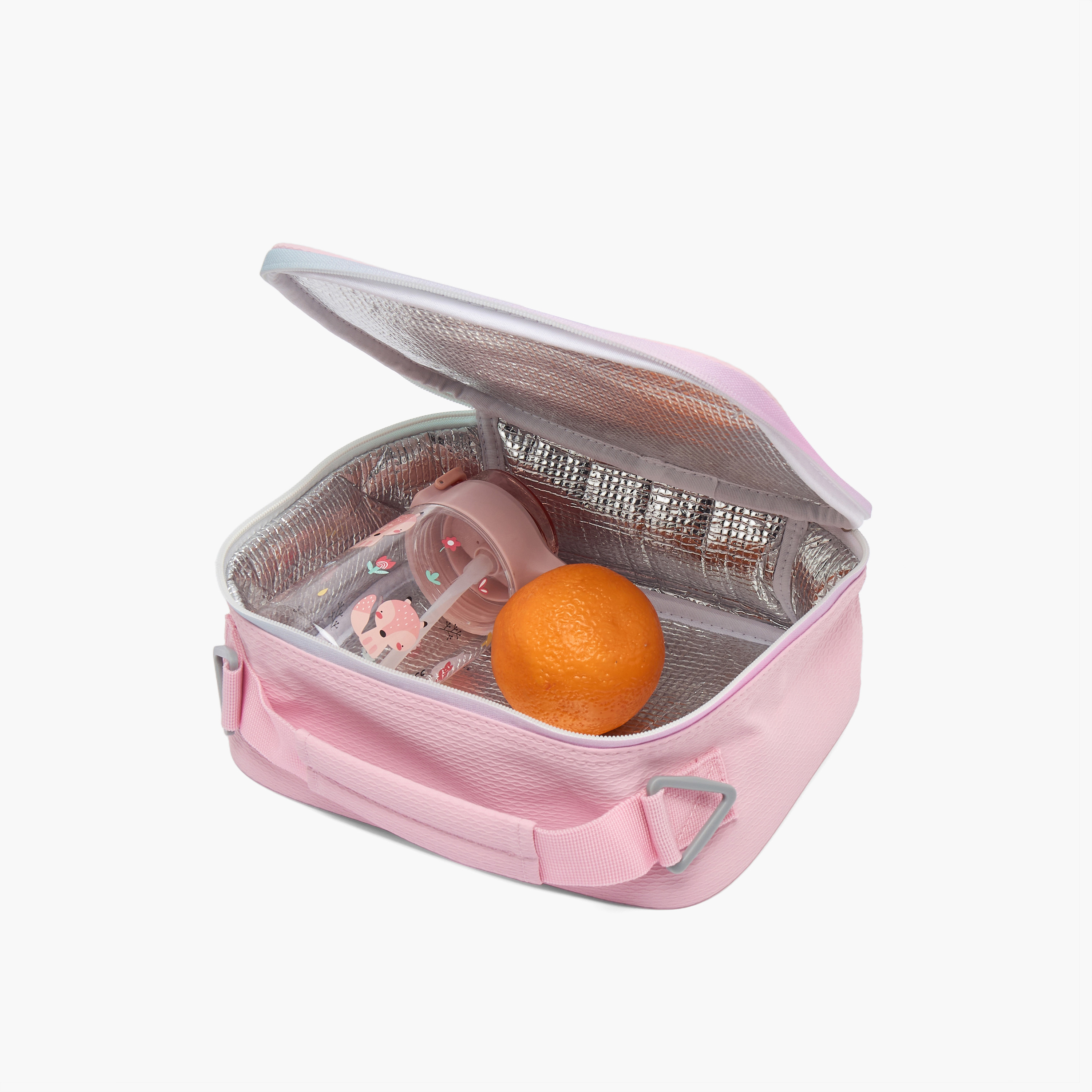 شنطة غداء معزولة بتطريز عبارة للبنات 8-12 سنة من جونيورز-school-lunchessentials-lunchbags-image-6