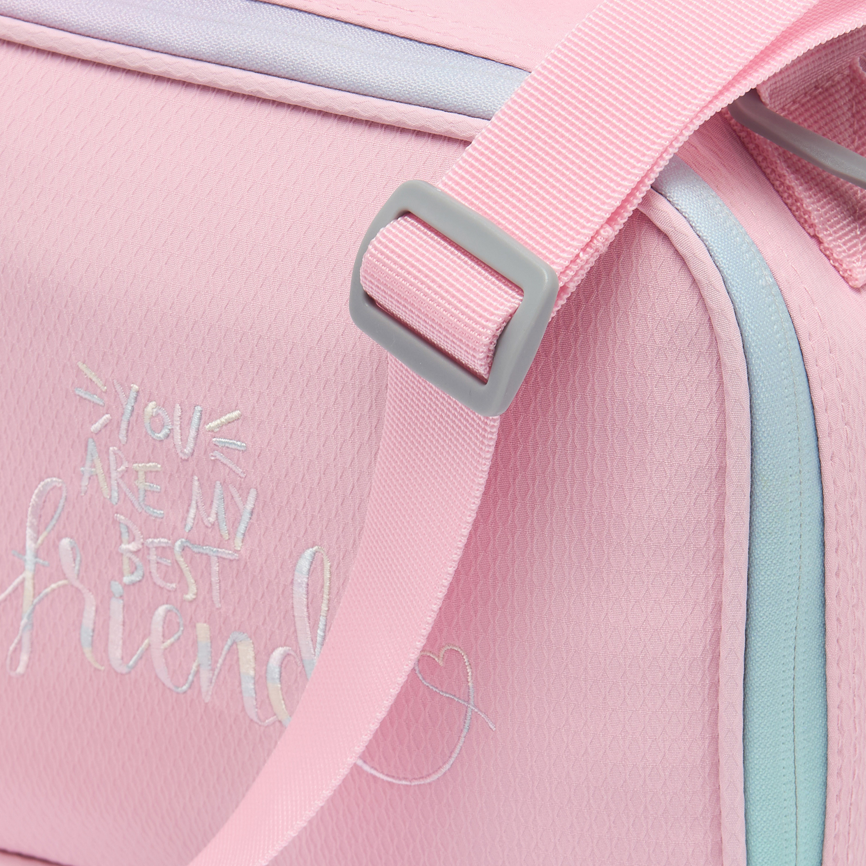 شنطة غداء معزولة بتطريز عبارة للبنات 8-12 سنة من جونيورز-school-lunchessentials-lunchbags-image-7