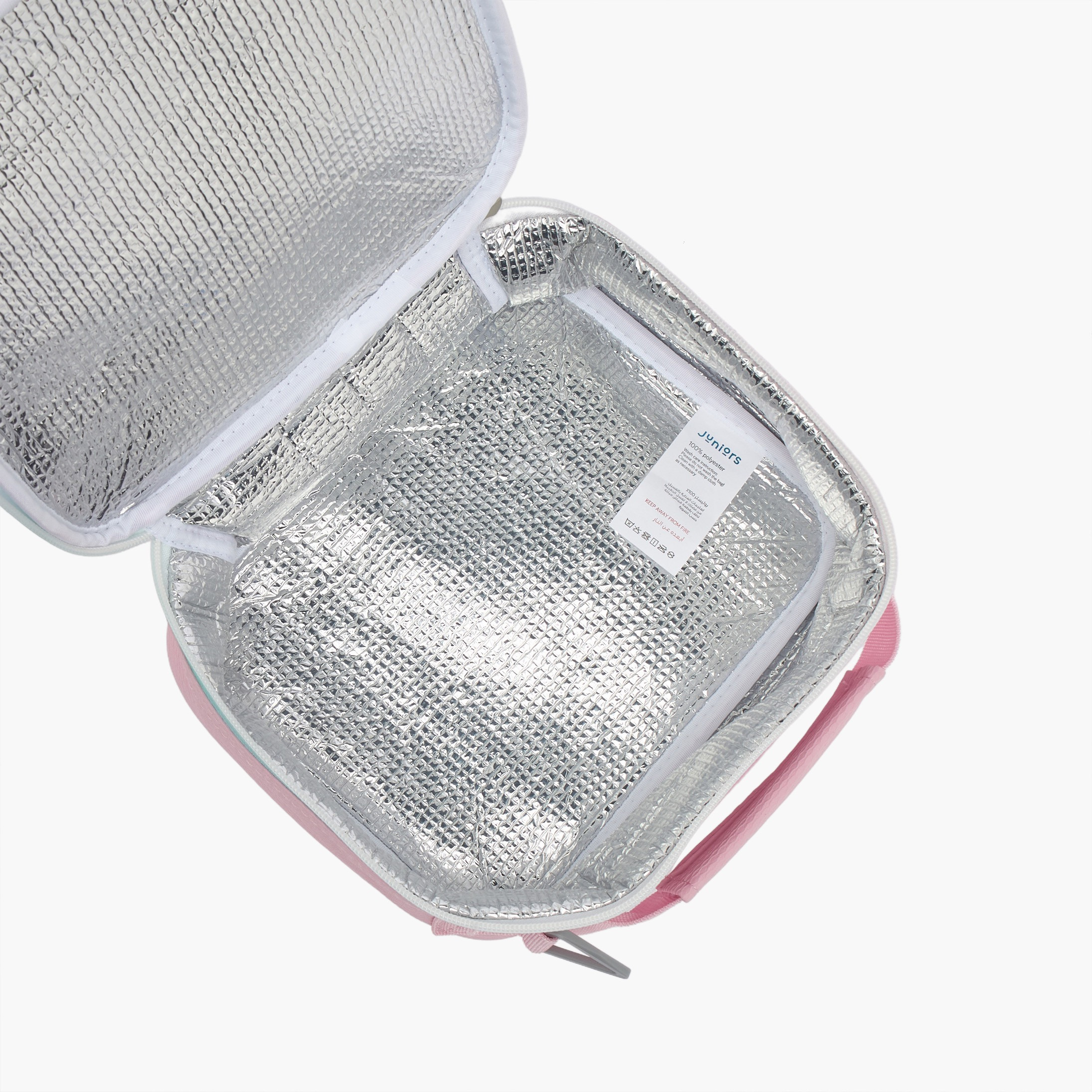 شنطة غداء معزولة بتطريز عبارة للبنات 8-12 سنة من جونيورز-school-lunchessentials-lunchbags-image-8