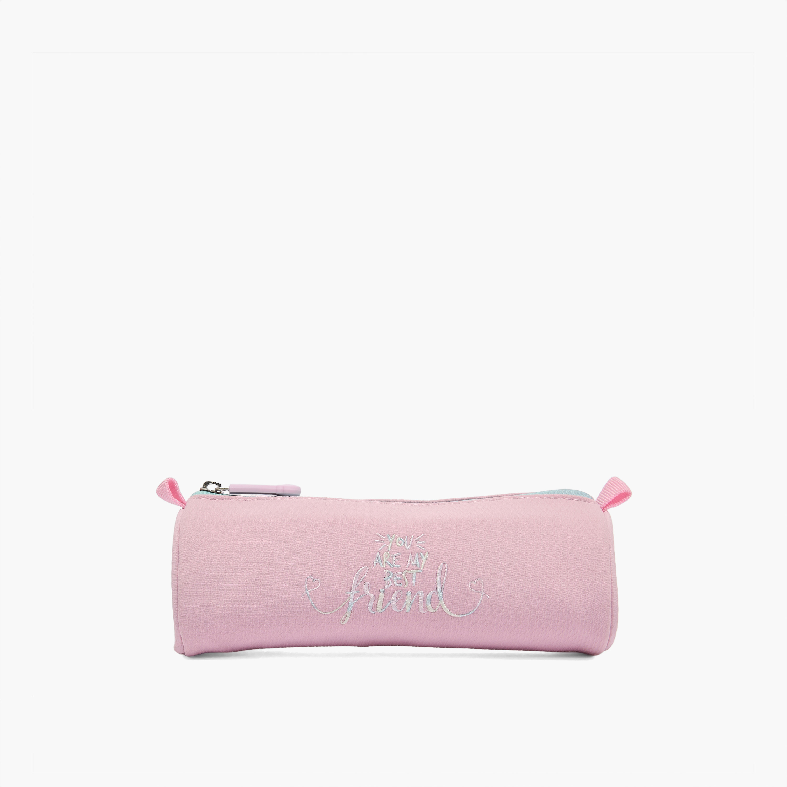 مقلمة مطرزة بسحاب إغلاق من جونيورز-school-stationery-pencilcases-image-1