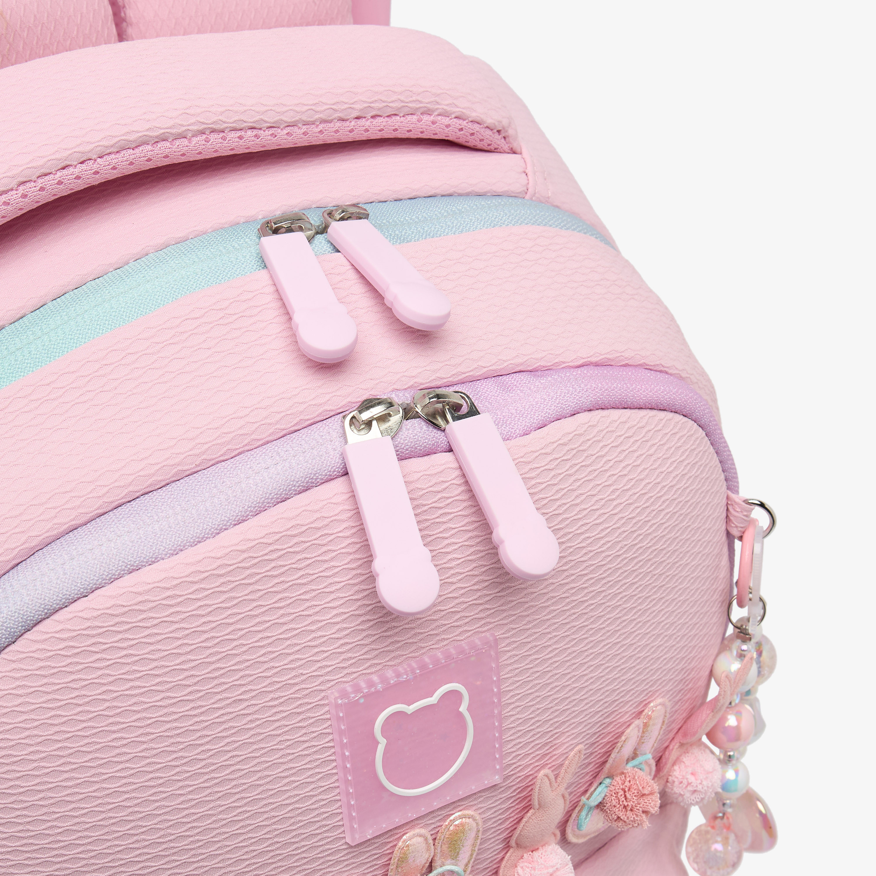 شنطة ترولي مزينة بسحاب إغلاق للبنات من 8-13 سنة من جونيورز-school-bagsandbackpacks-trolleybags-image-3