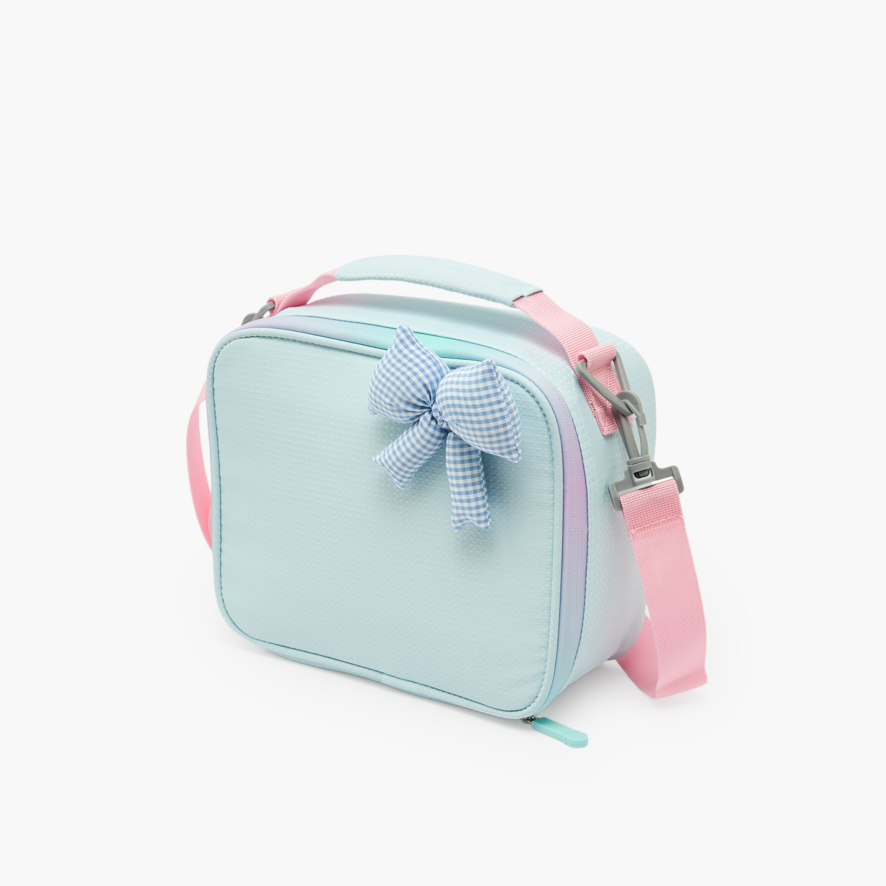 شنطة غداء بتفصيلة فيونكة للأولاد من 8 إلى 13 سنة بعازل حراري من جونيورز-school-lunchessentials-lunchbags-image-2