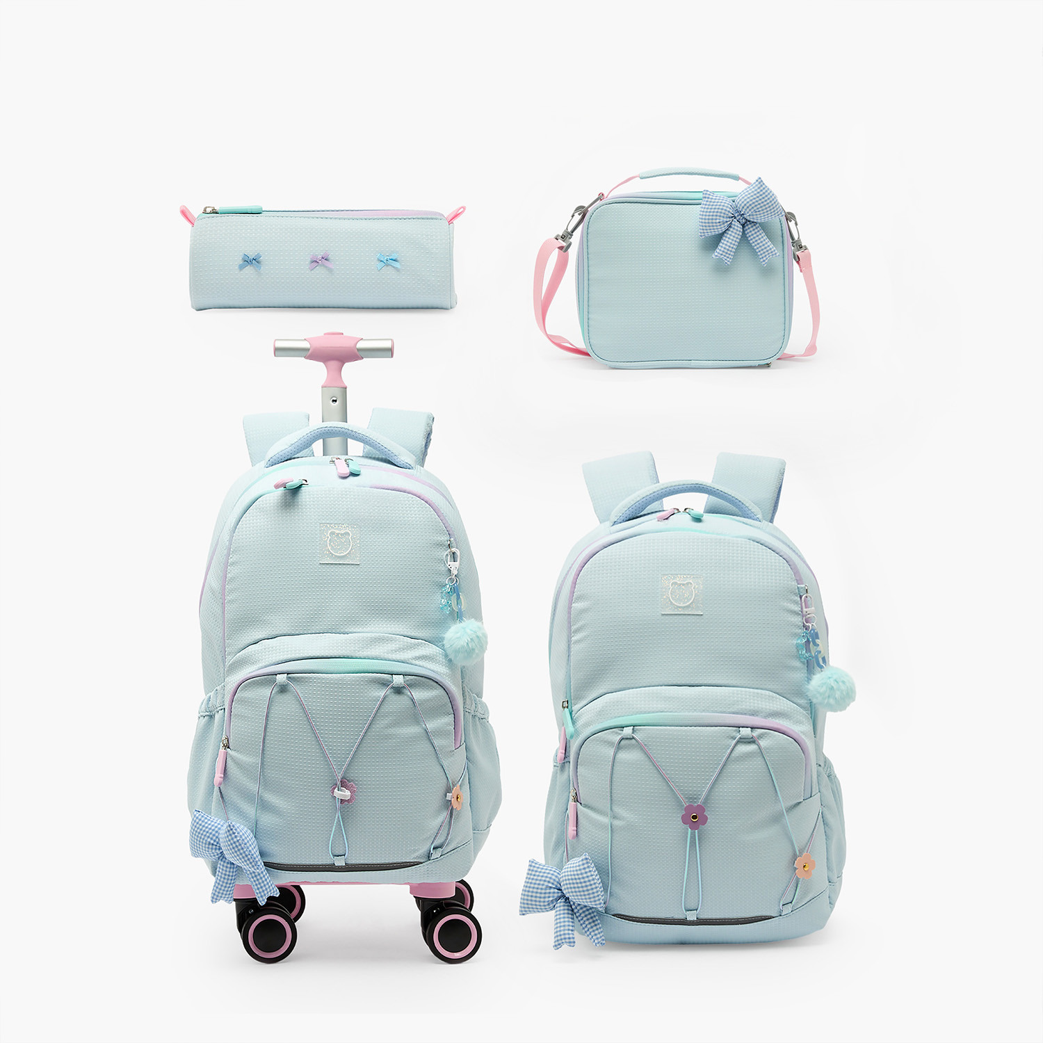 شنطة غداء بتفصيلة فيونكة للأولاد من 8 إلى 13 سنة بعازل حراري من جونيورز-school-lunchessentials-lunchbags-image-8