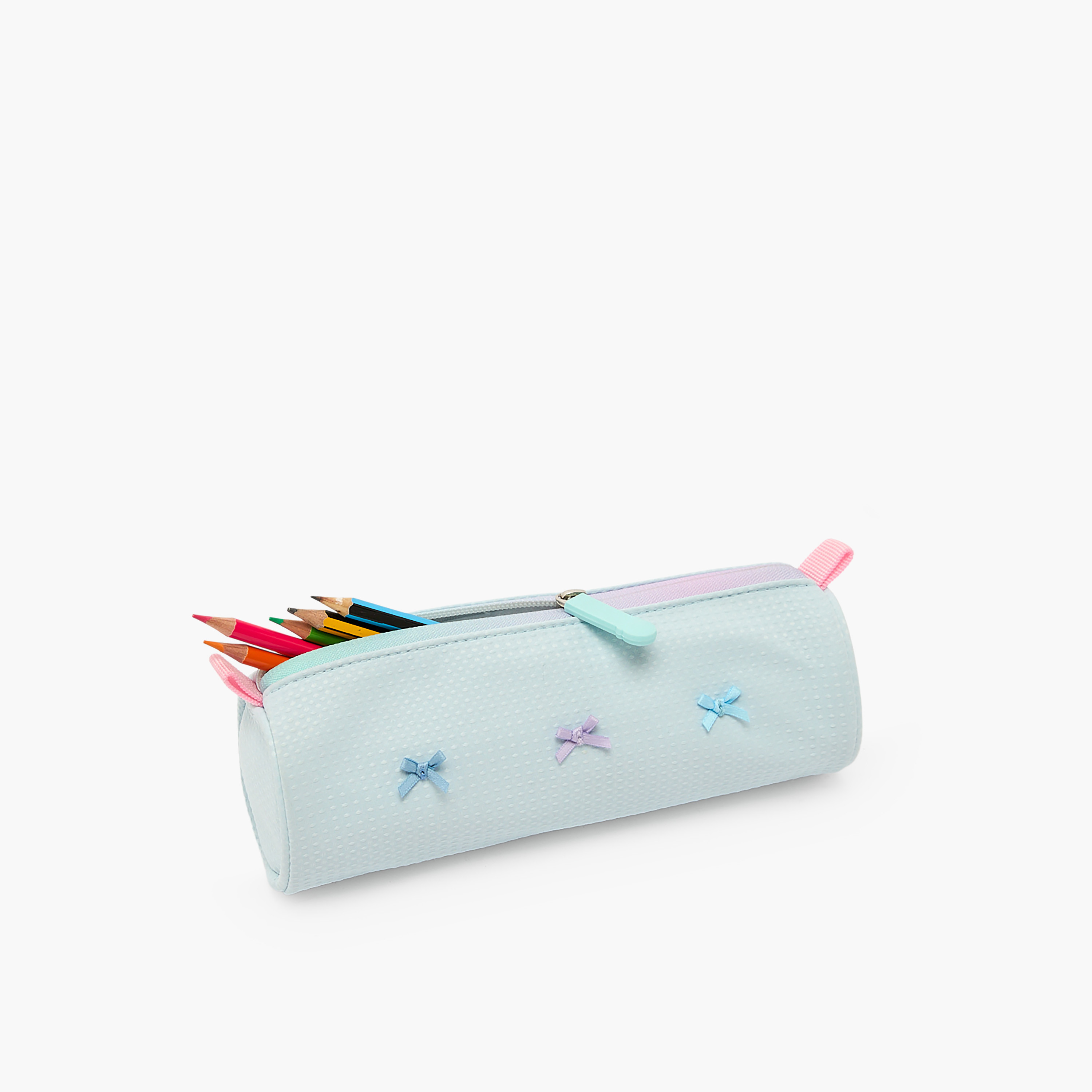 مقلمة بفيونكة وسحاب إغلاق من جونيورز-school-stationery-pencilcases-image-4