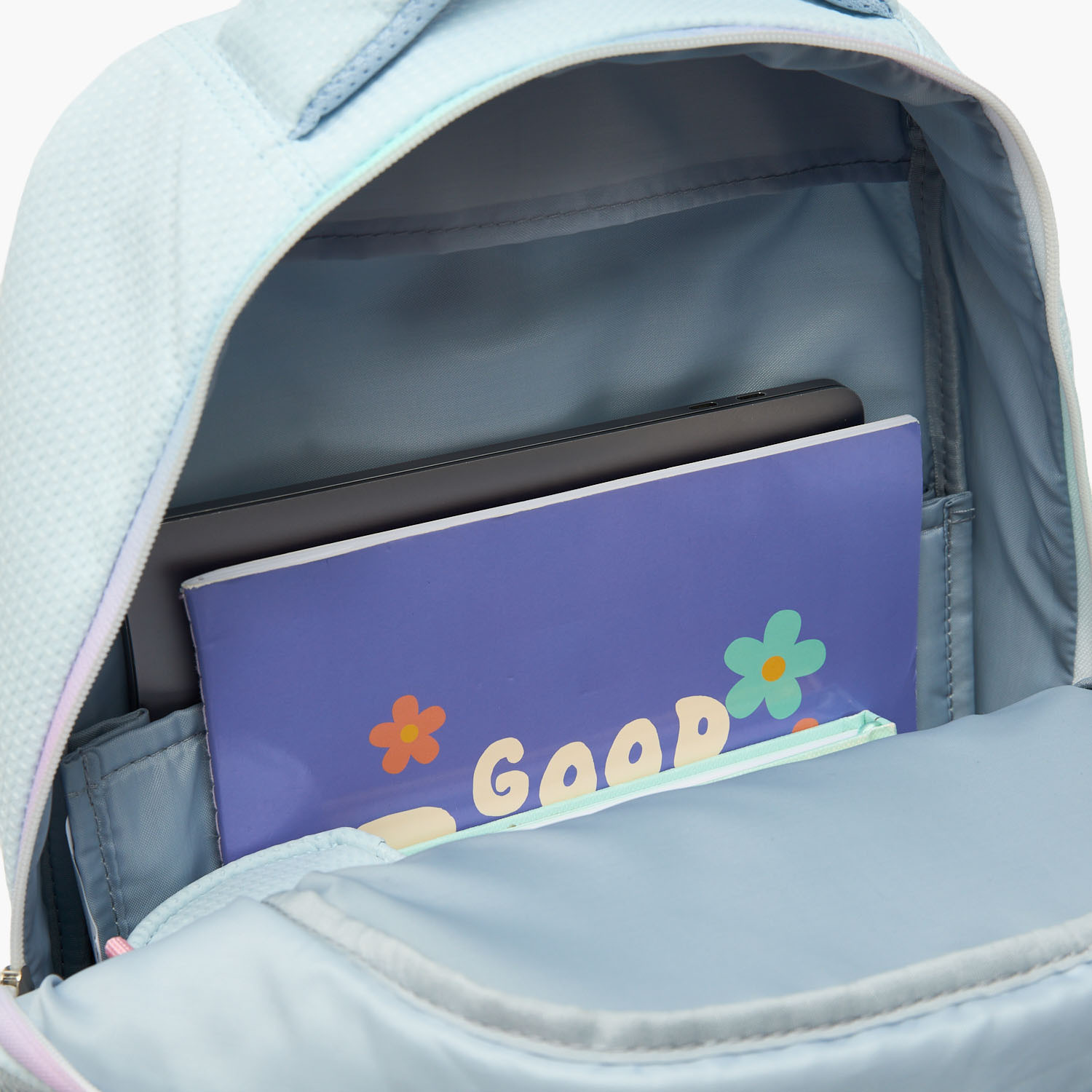 Juniors Textured Trolley Bag for Girls 8-13 Years with Multiple Compartments-school-bagsandbackpacks-trolleybags-image-6