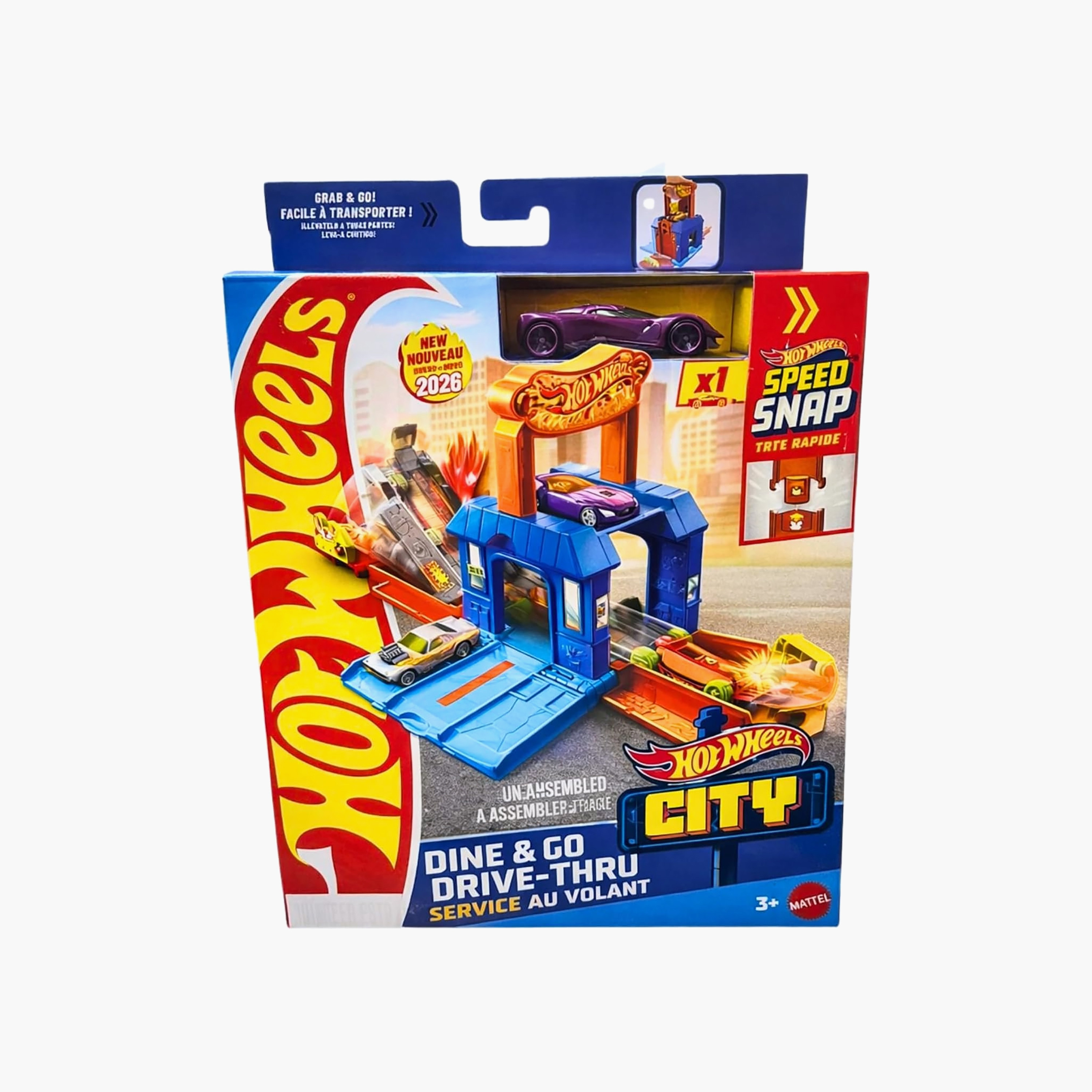 Hot Wheels Assorted City Play and Go Track Set-toys-playvehicles-racetracks-image-3