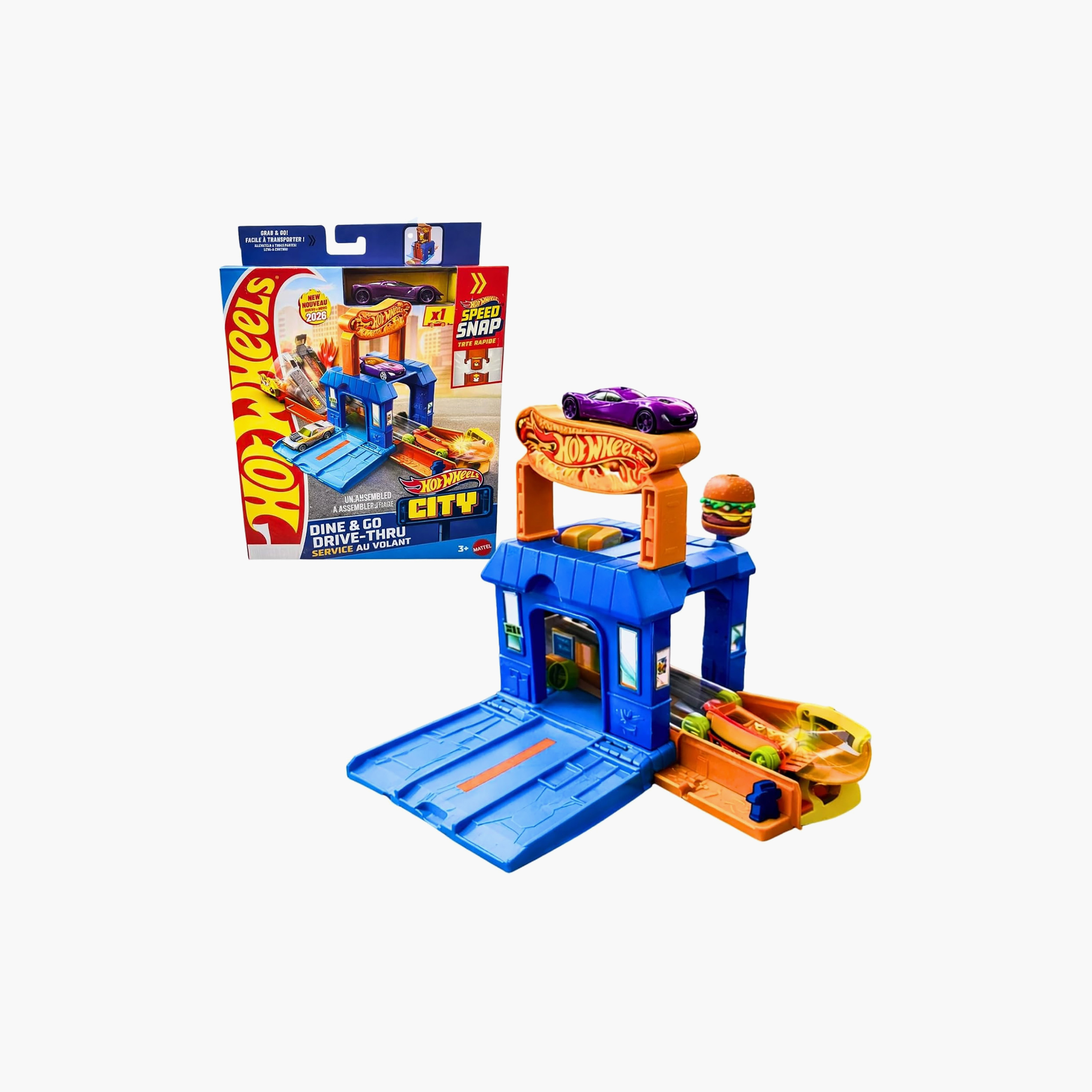 Hot Wheels Assorted City Play and Go Track Set-toys-playvehicles-racetracks-image-4
