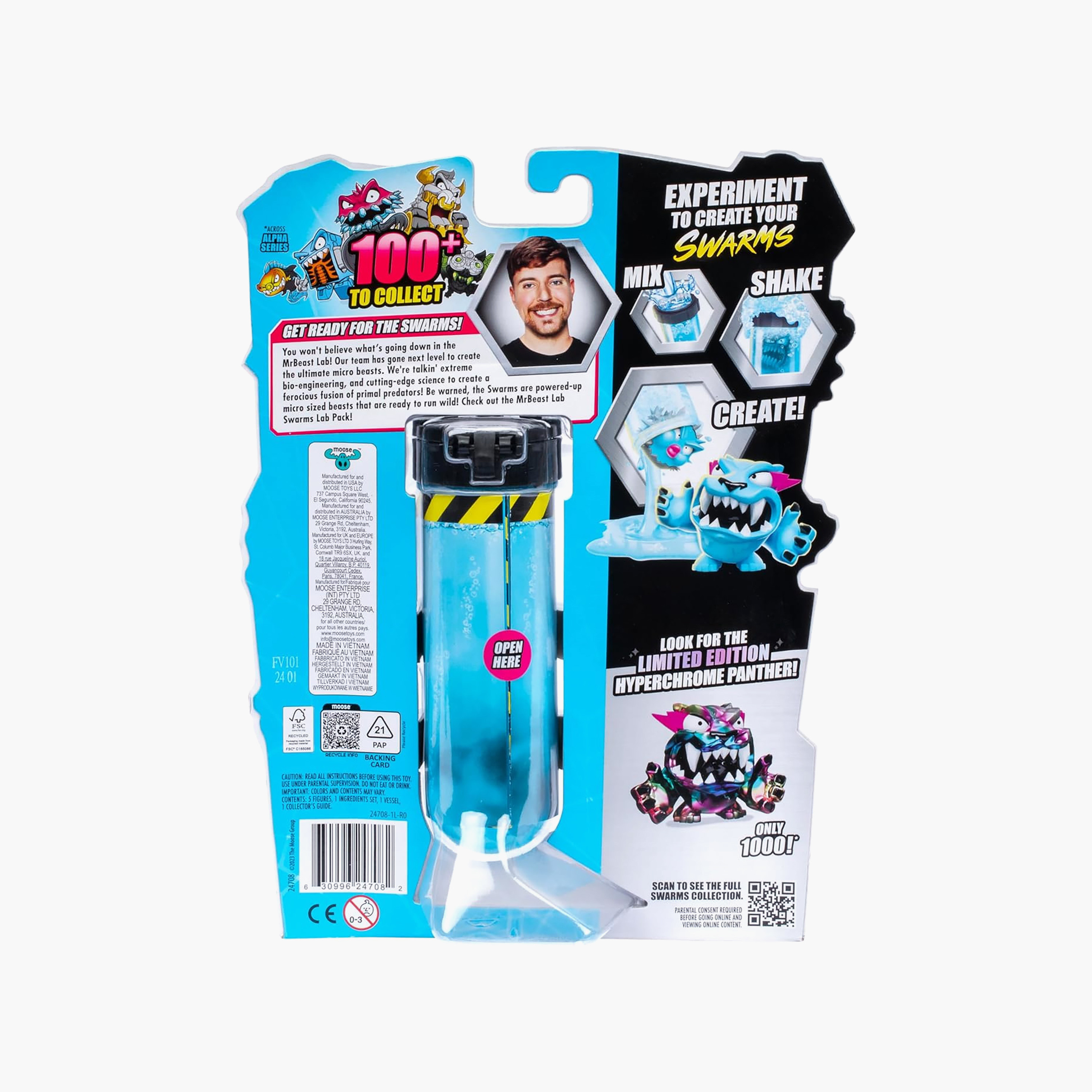 طقم مجسمات قابلة للجمع من مستر بيست - 5 قطع من مجموعة سوورمز لاب-toys-playfigures-actionplaysets-image-11