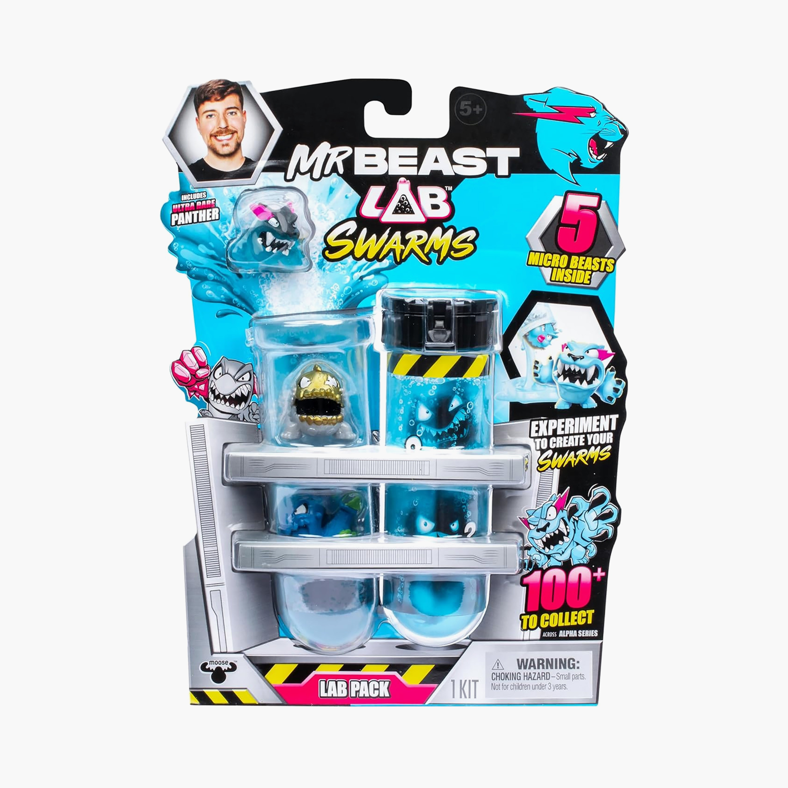 طقم مجسمات قابلة للجمع من مستر بيست - 5 قطع من مجموعة سوورمز لاب-toys-playfigures-actionplaysets-image-10