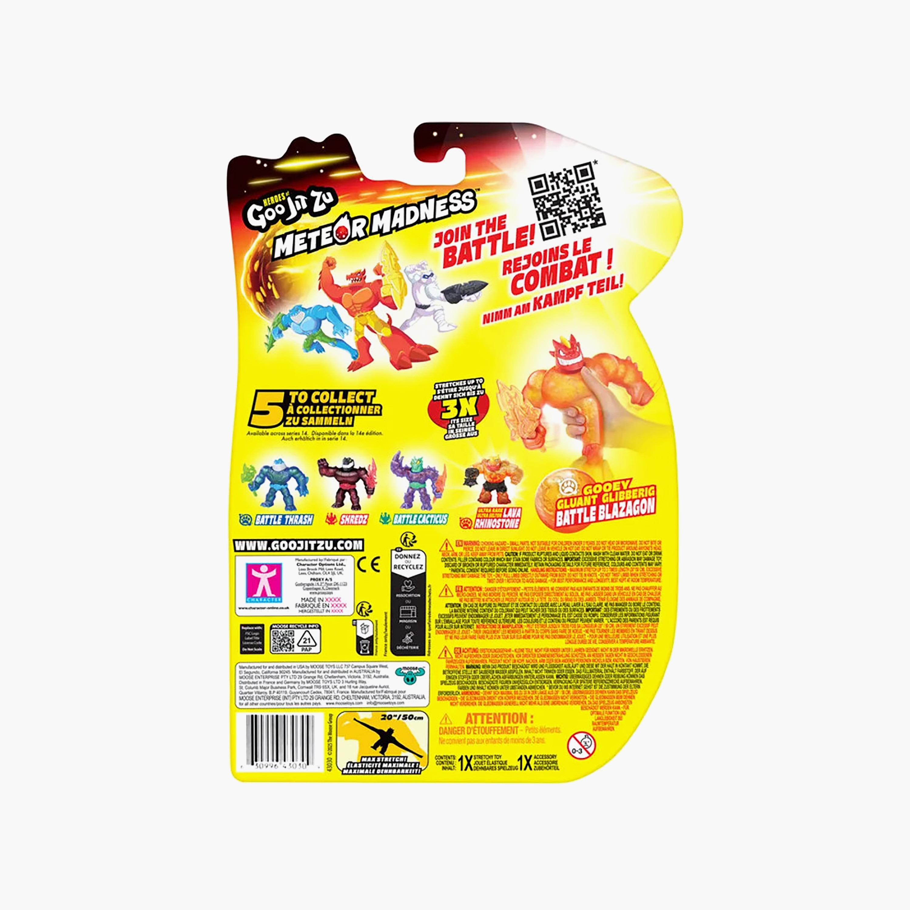 Goo Jit Zu S14 Meteor Madness Battle Blazagon Action Figure-toys-playfigures-actionplaysets-image-5